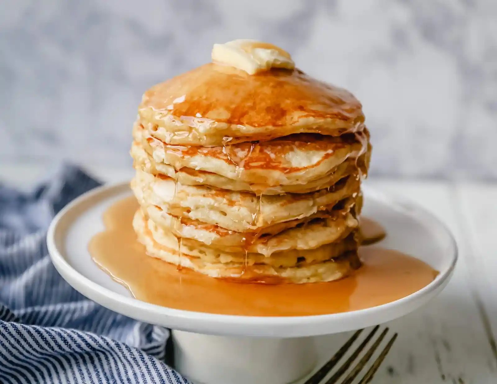 BEST BUTTERMILK PANCAKES. The best homemade buttermilk pancake recipe! This is the only pancake recipe you will ever need. Tender texture, light and fluffy, and these pancakes will melt in your mouth!