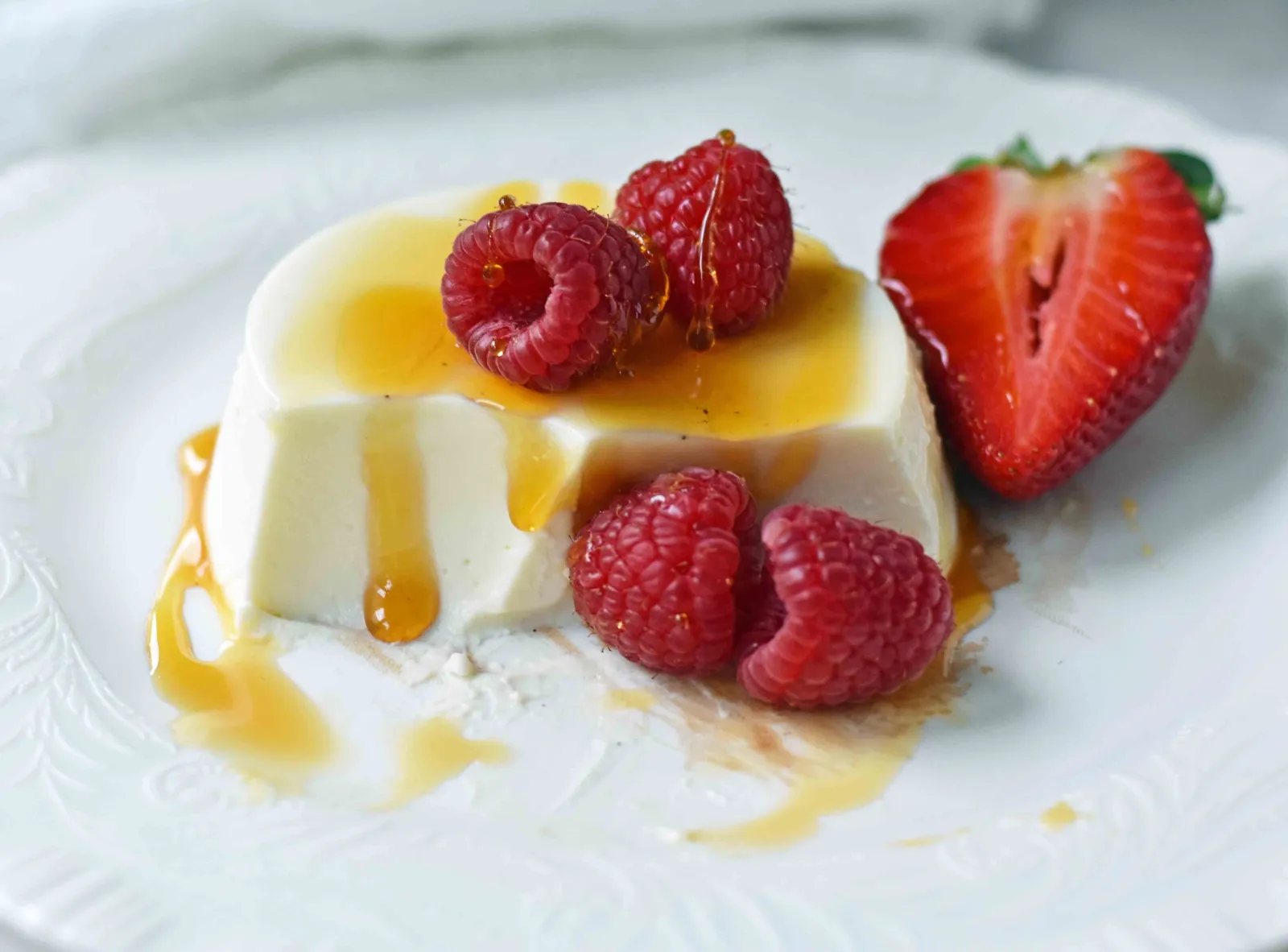 Greek Yogurt Panna Cotta