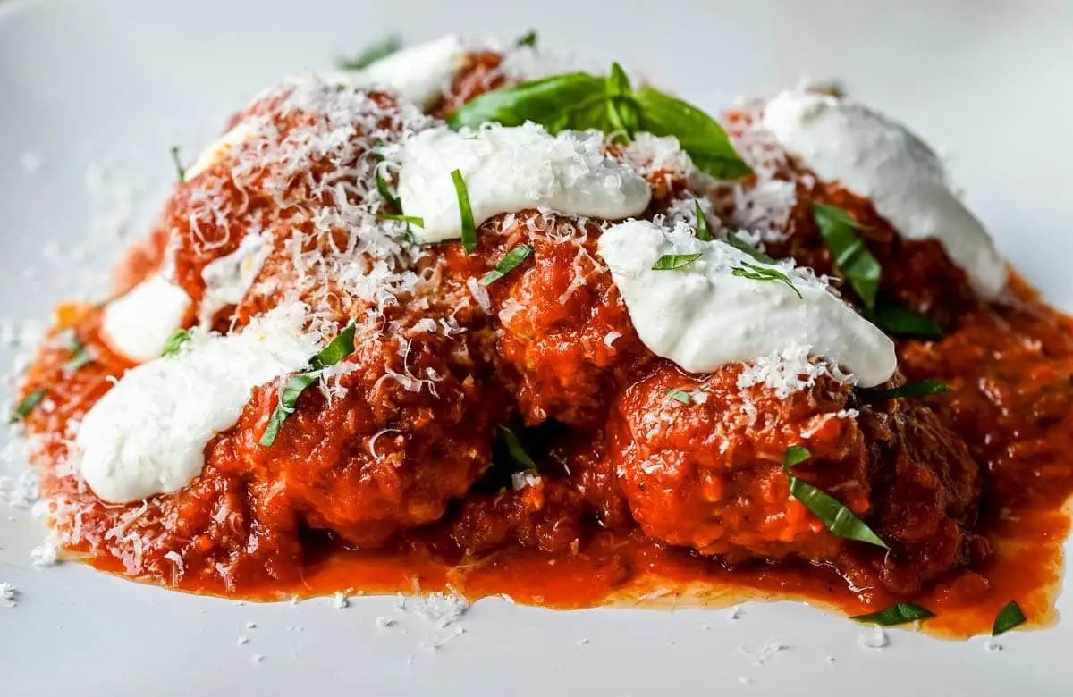 High Protein Chicken Cottage Cheese Meatballs