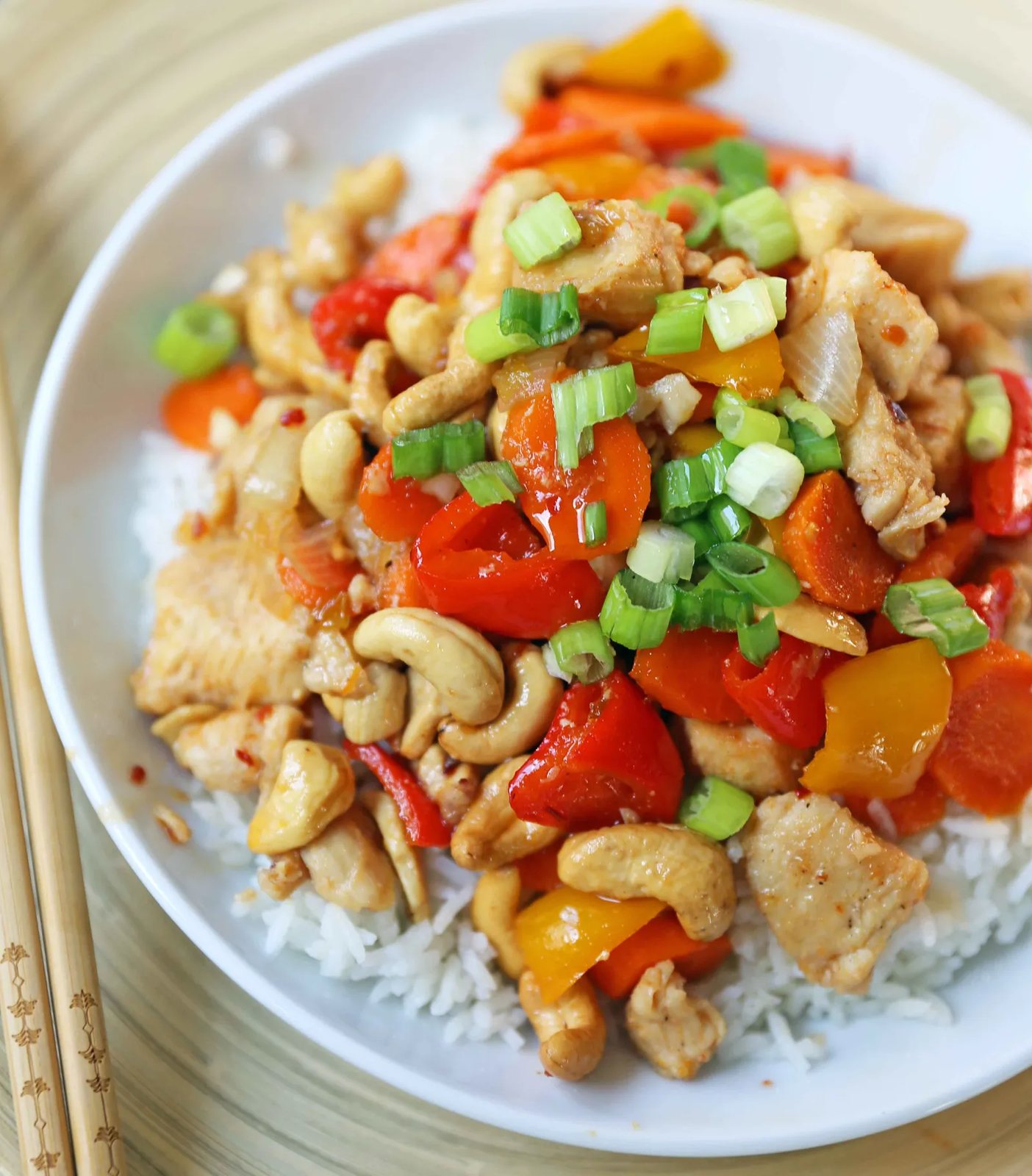 Honey Cashew Chicken
