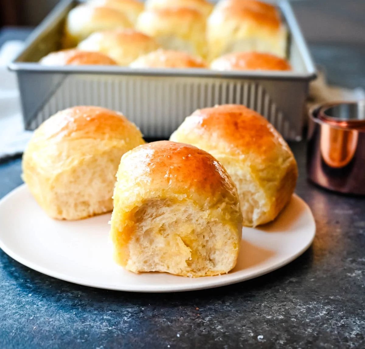 Japanese Milk Bread Dinner Rolls