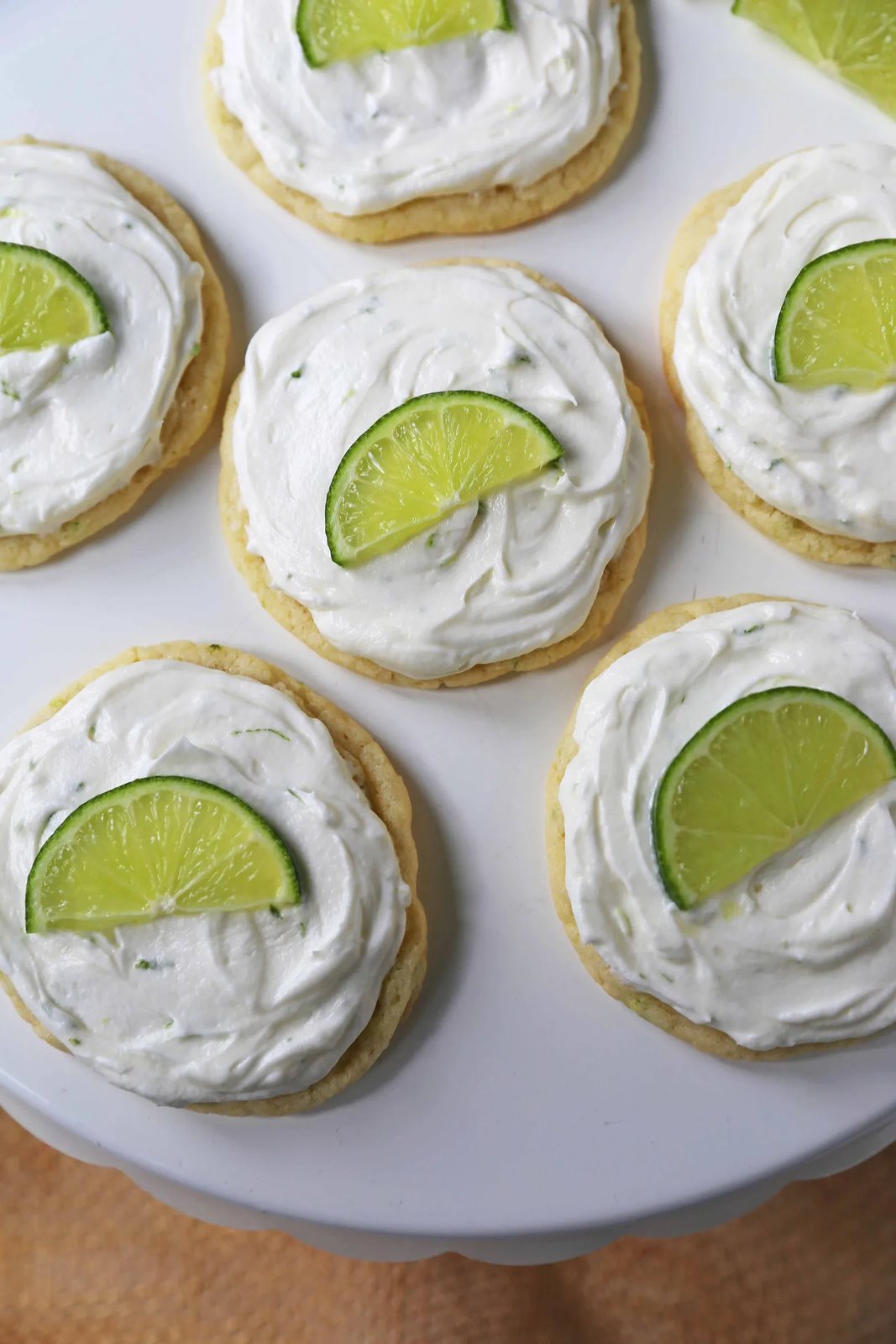 Key Lime Cookies with Coconut Lime Frosting. Chewy fresh coconut lime cookies with a creamy coconut lime frosting. The perfect tropical Caribbean cookie! www.modernhoney.com #keylimecookie #limecookie #coconutlimecookie