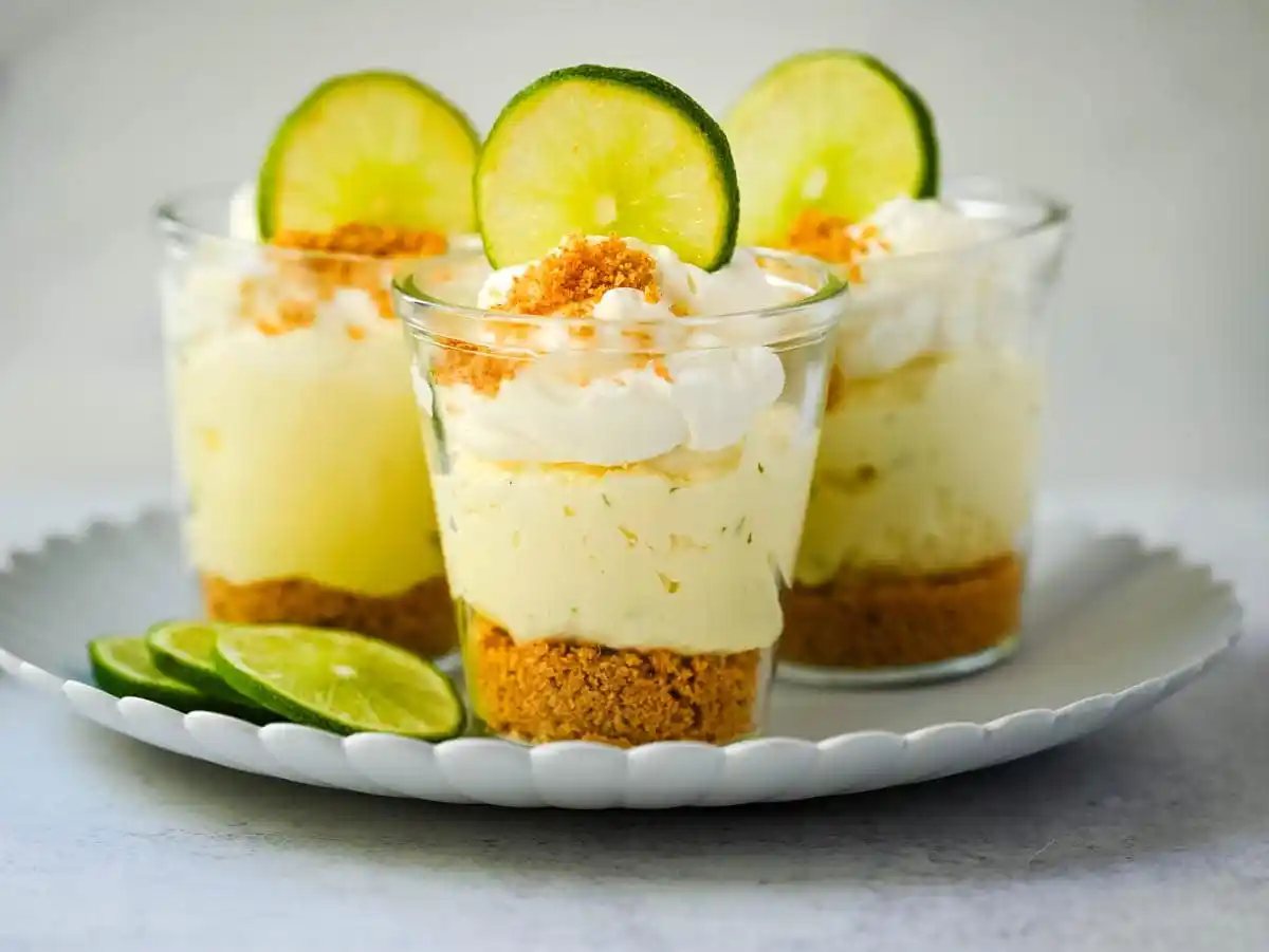 Key Lime Pie Jars