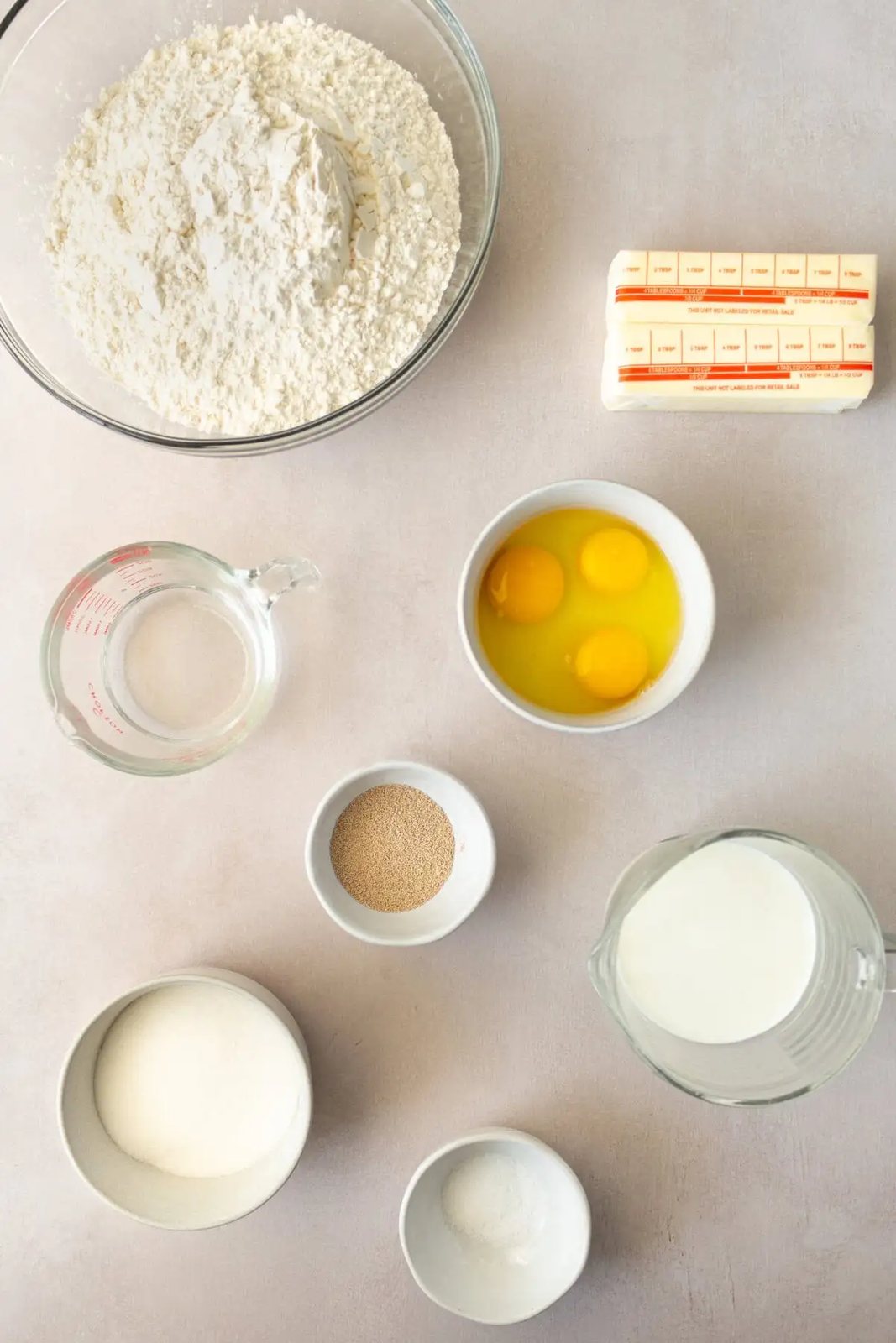 What ingredients you need to make homemade knotted rolls