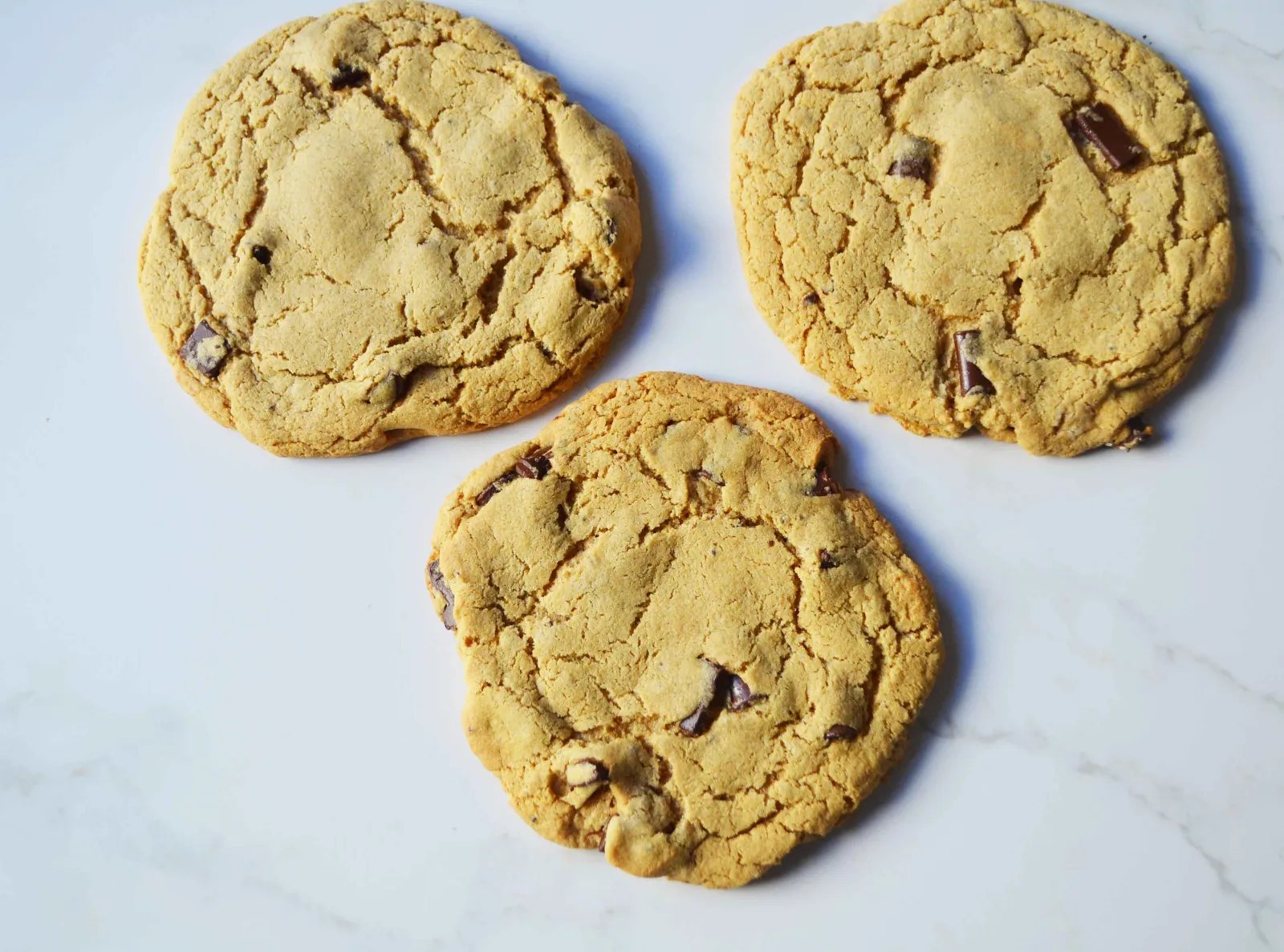 Lenny and Larry's Protein Cookie Copycat by Modern Honey l www.modernhoney.com l 16 grams of protein per cookie