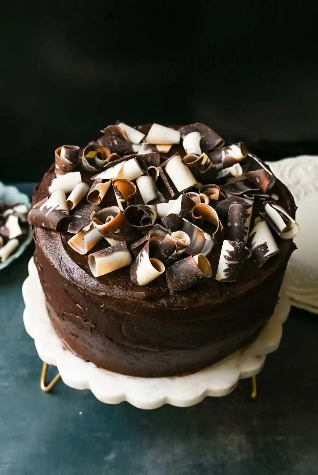 Love at First Sight Chocolate Cake. The BEST Chocolate Cake Recipe in the world. This moist, rich chocolate cake with chocolate frosting is one of the most popular cake recipes. This 5-Star Rated Chocolate Cake Recipe is the best homemade chocolate cake. Everyone will ask for this Chocolate Birthday Cake for every single birthday celebration!