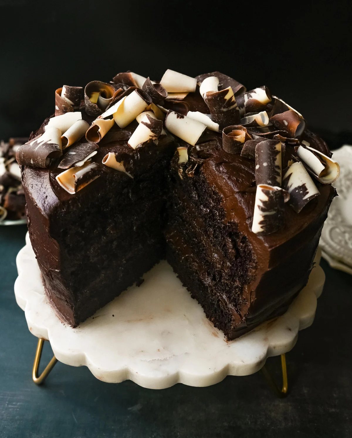 Love at First Sight Chocolate Cake