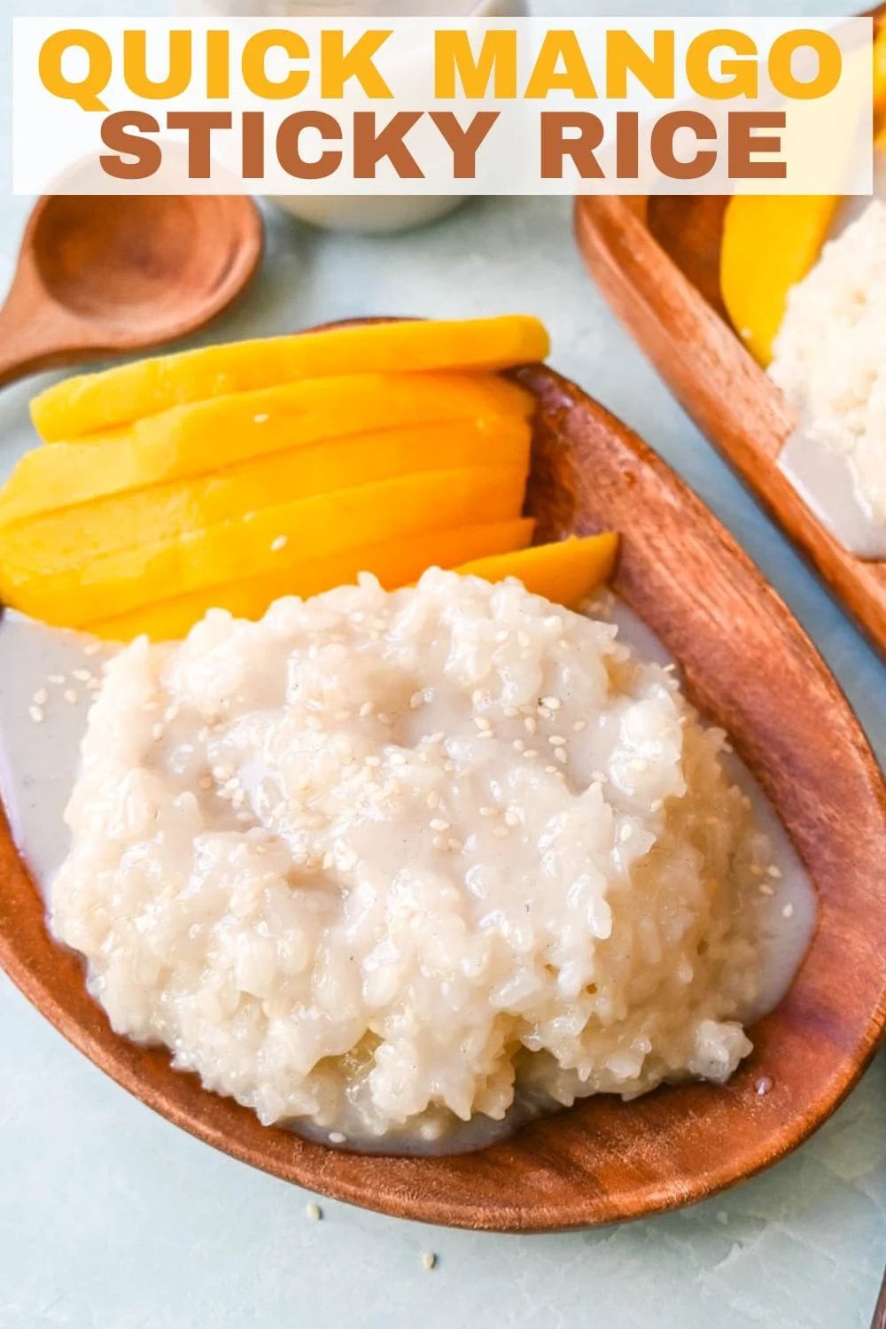 Quick, easy, and perfectly sweet homemade sticky rice with fresh mango. How to make this famous Thai mango sticky rice dessert with simple ingredients.