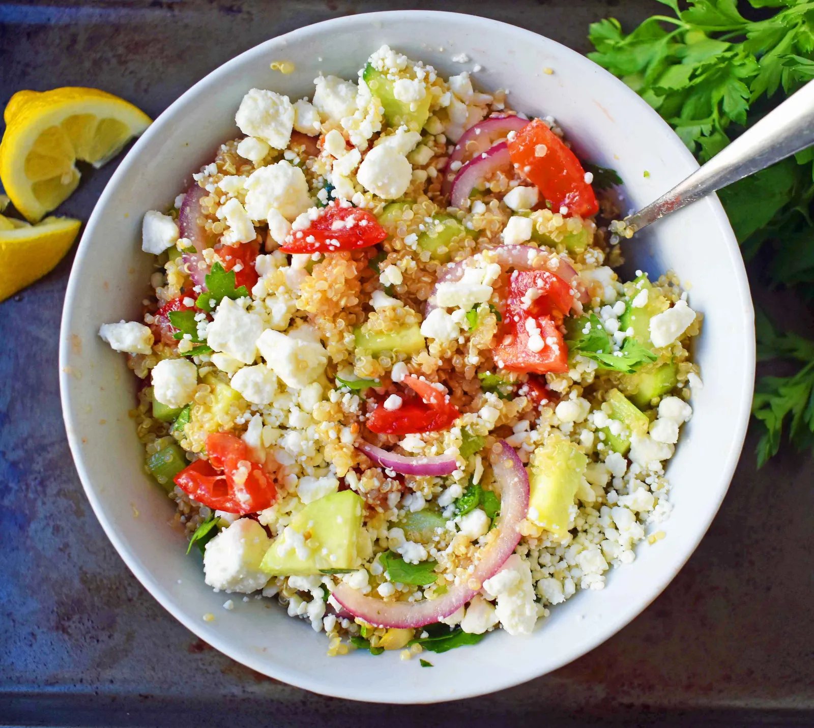 Mediterranean Quinoa Salad
