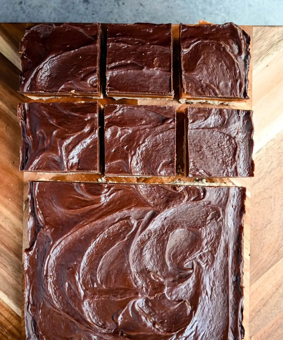 How to cut homemade millionaire bars