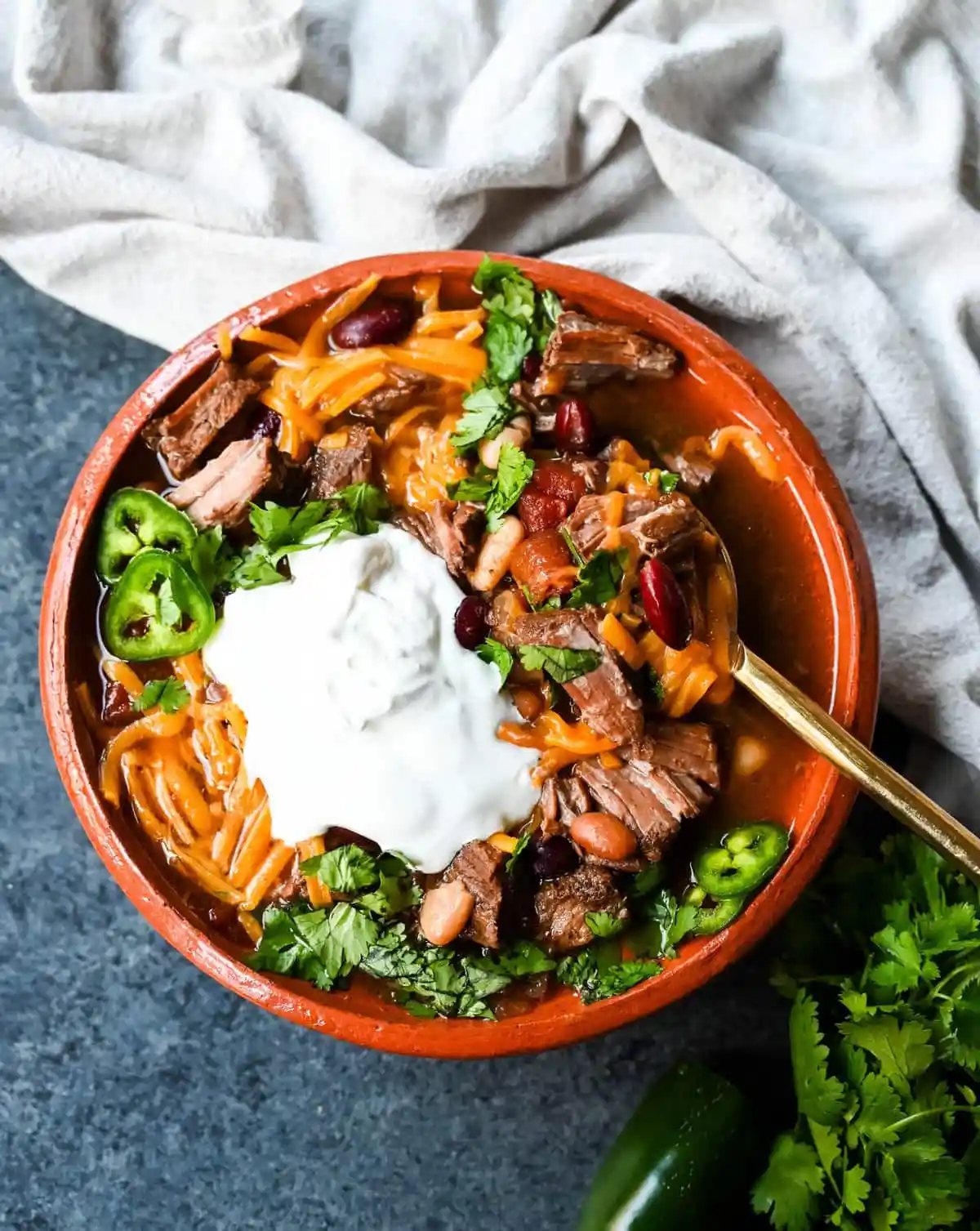 MJ's Award Winning Beef Chili. Making a mean chili is serious business. There are chili contests to be won! This is the time of year where chili contests abound and everyone wants to claim the coveted prize. If you want a prize-winning beef chili made with a slow cooked beef roast, I have a winning beef chili recipe for you!