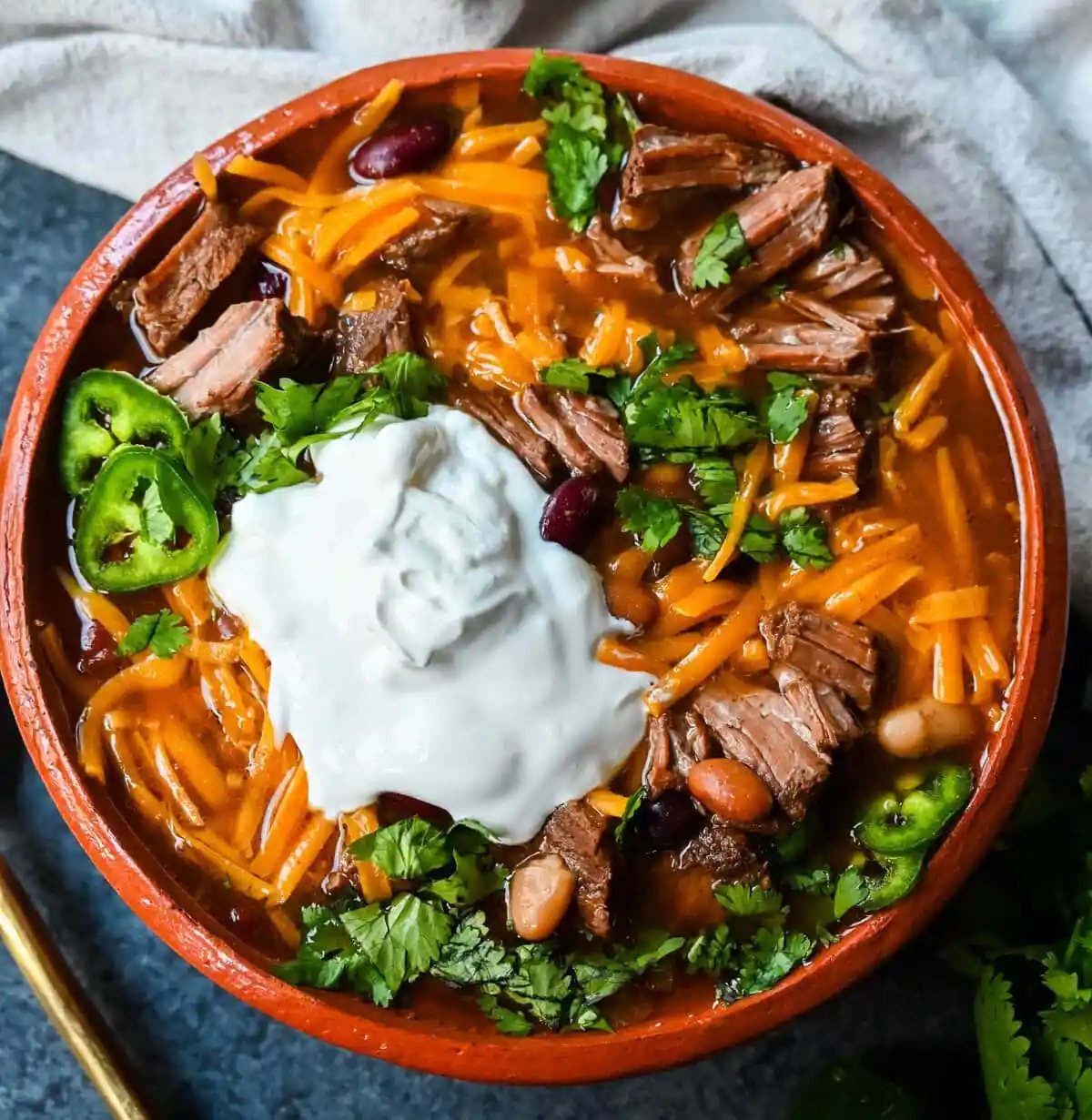 MJ's Award Winning Beef Chili. Making a mean chili is serious business. There are chili contests to be won! This is the time of year where chili contests abound and everyone wants to claim the coveted prize. If you want a prize-winning beef chili made with a slow cooked beef roast, I have a winning beef chili recipe for you!