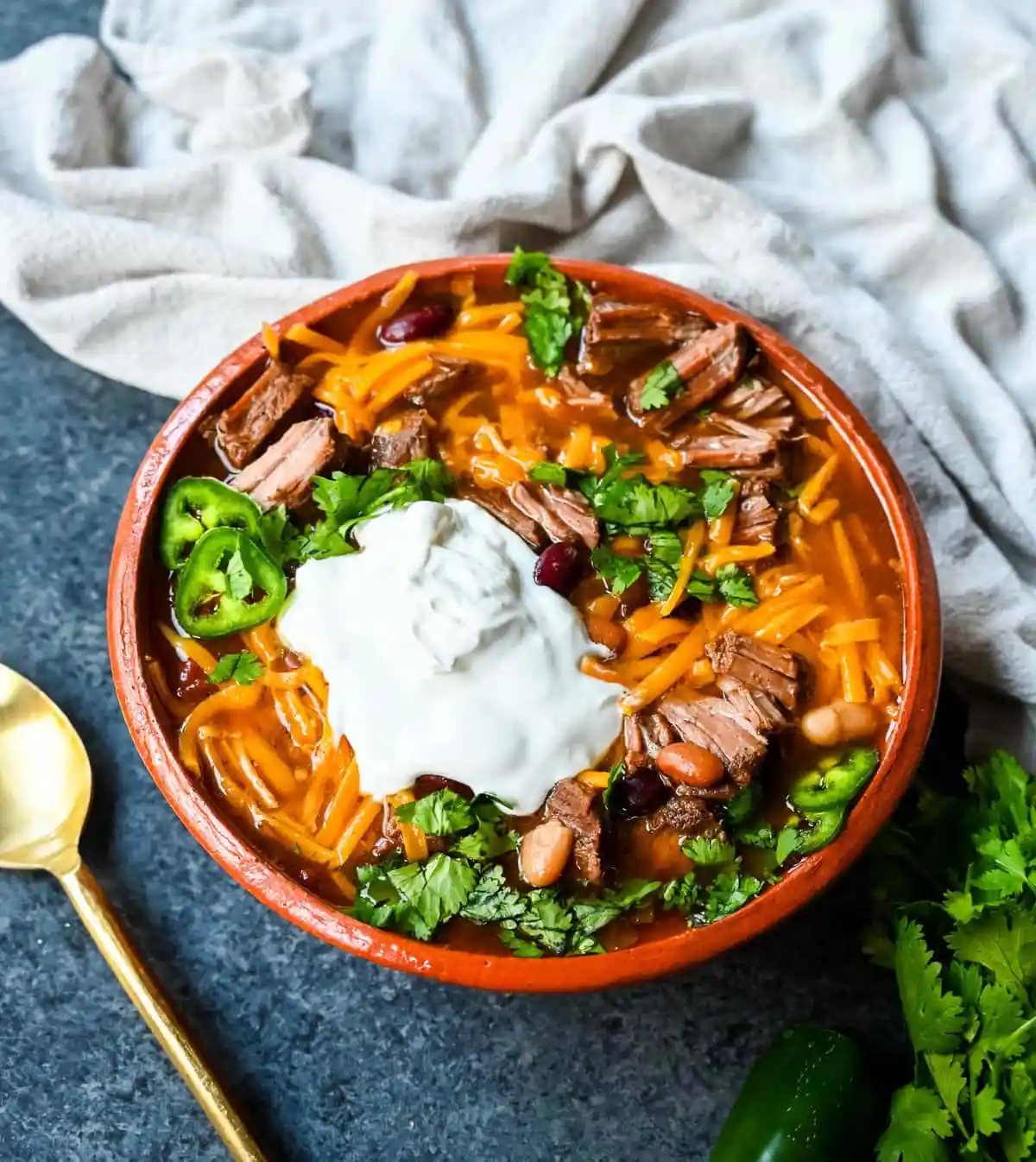 MJ's Award Winning Beef Chili. Making a mean chili is serious business. There are chili contests to be won! This is the time of year where chili contests abound and everyone wants to claim the coveted prize. If you want a prize-winning beef chili made with a slow cooked beef roast, I have a winning beef chili recipe for you!