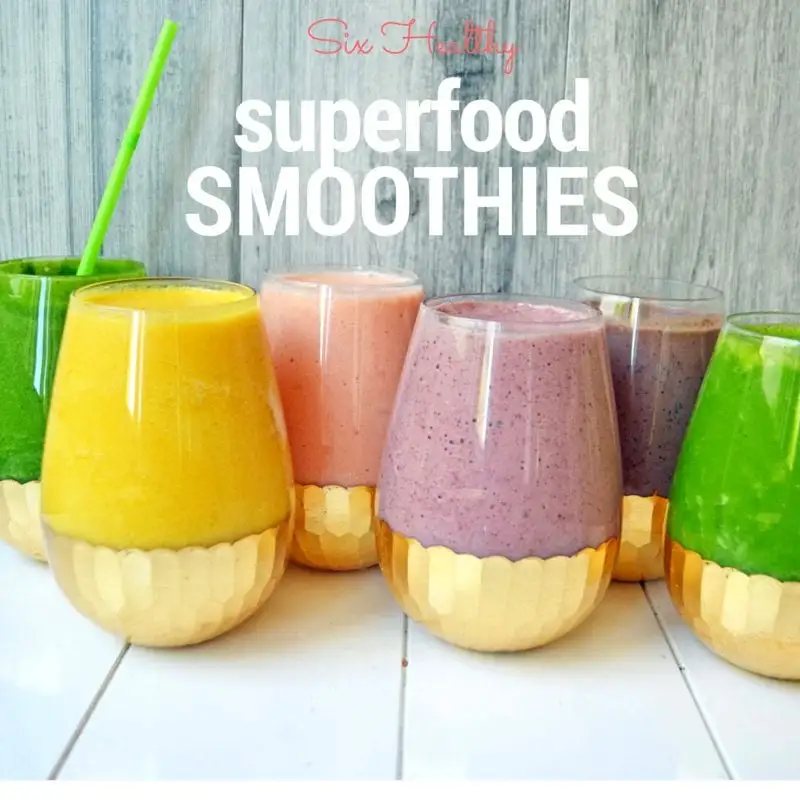 6 Healthy Superfood Smoothie Recipes