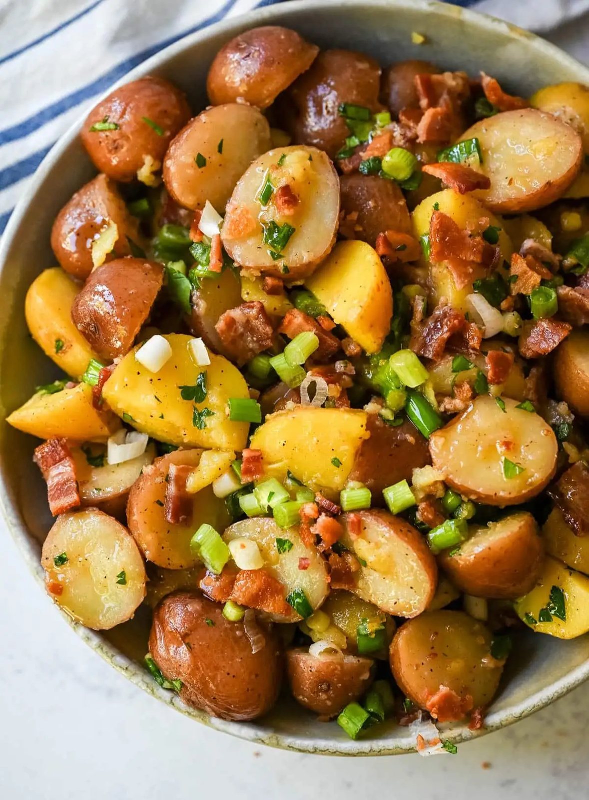 No Mayo Potato Salad (German Potato Salad)
