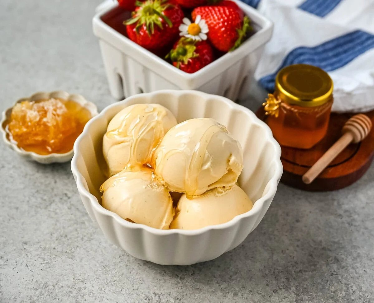 Nourishing Honey Ice Cream