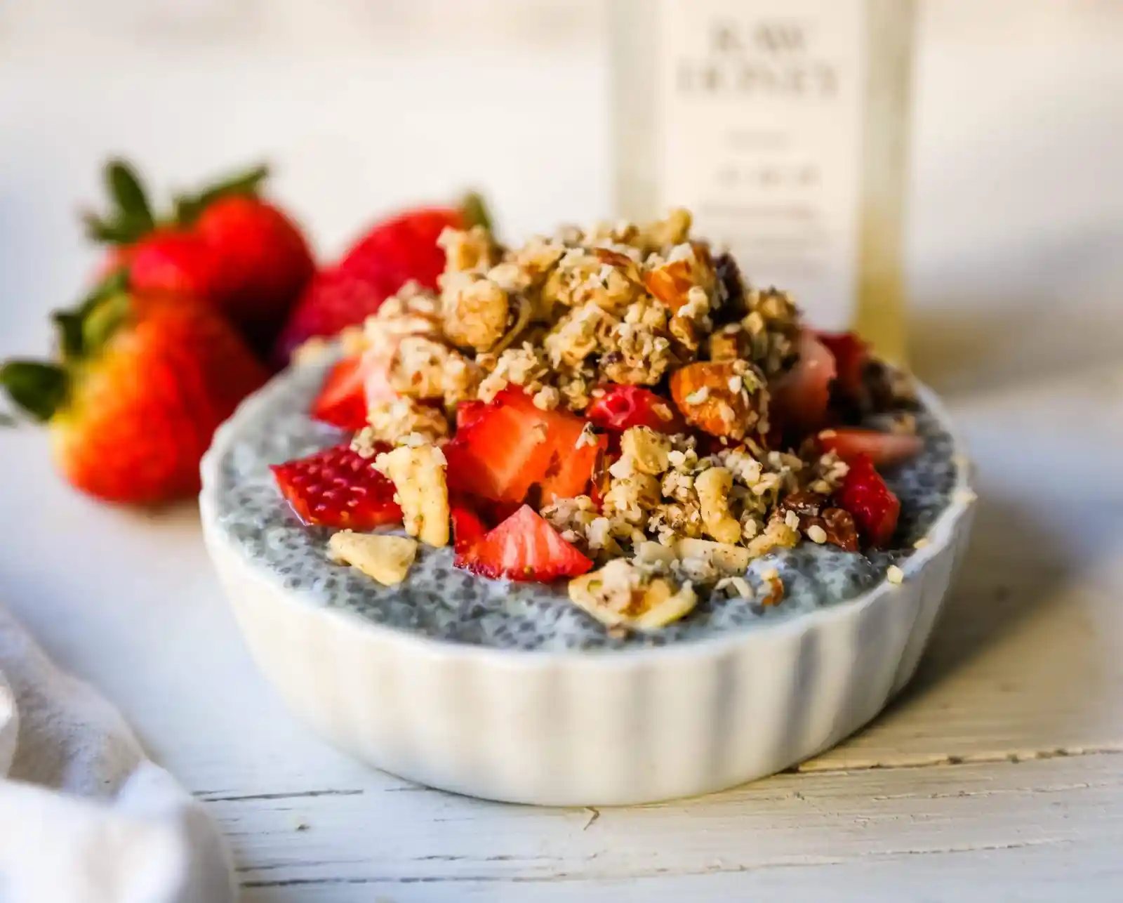 Nutty Coconut Granola Almonds, cashews, walnuts, pecans, coconut, hemp seeds, unsweetened coconut flakes, coconut oil, and honey make this an all-natural snack. www.modernhoney.com #granola #nuttygranola #snack #healthy