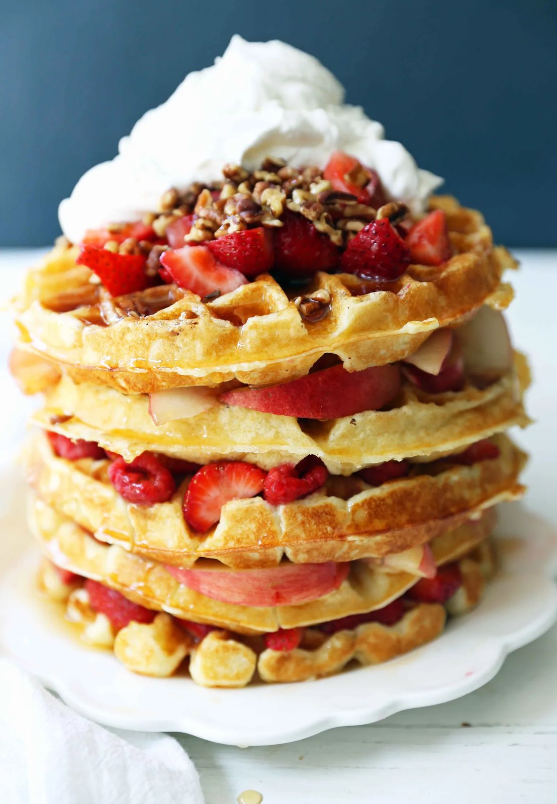 One Bowl Easy Buttermilk Waffles