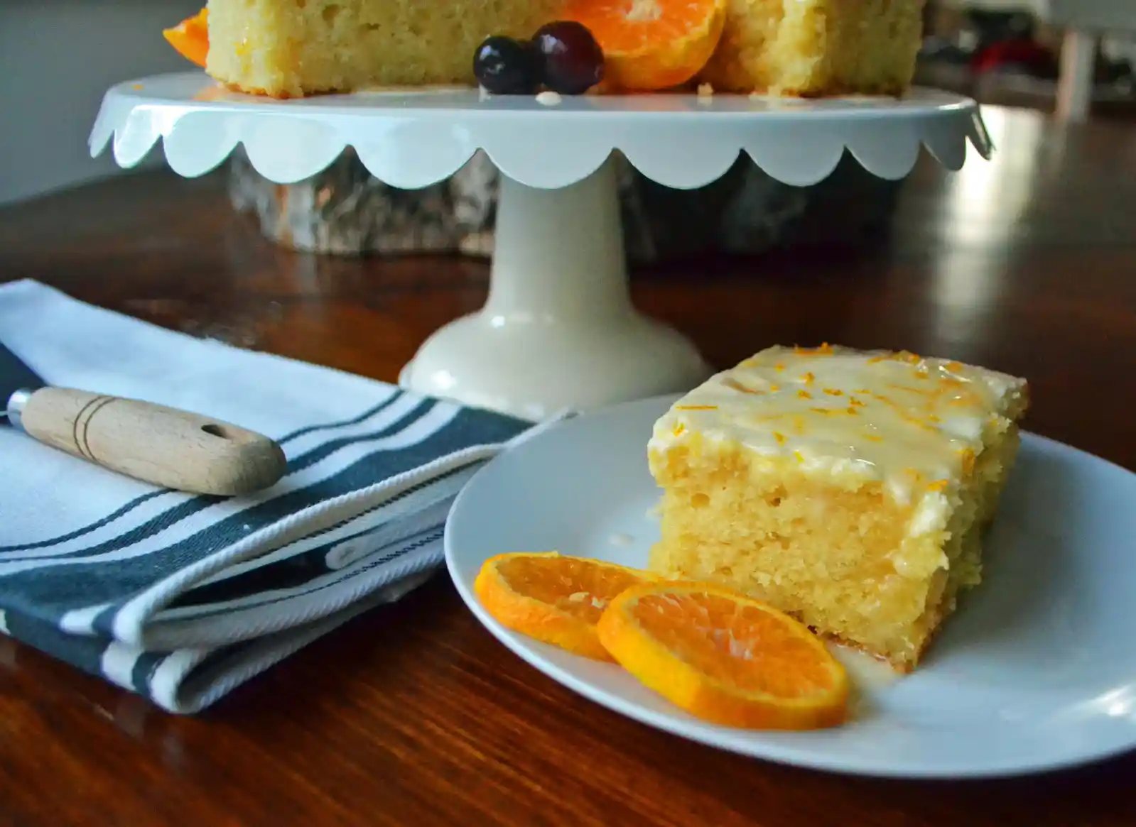 Orange Roll Breakfast Cake