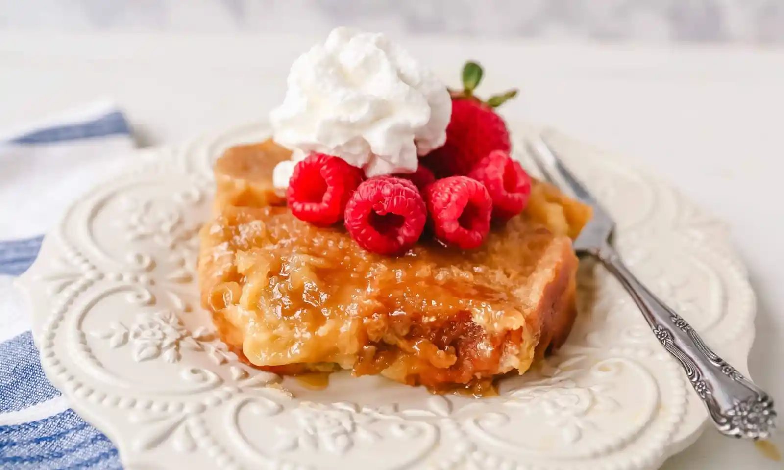 Overnight Creme Brûlée French Toast