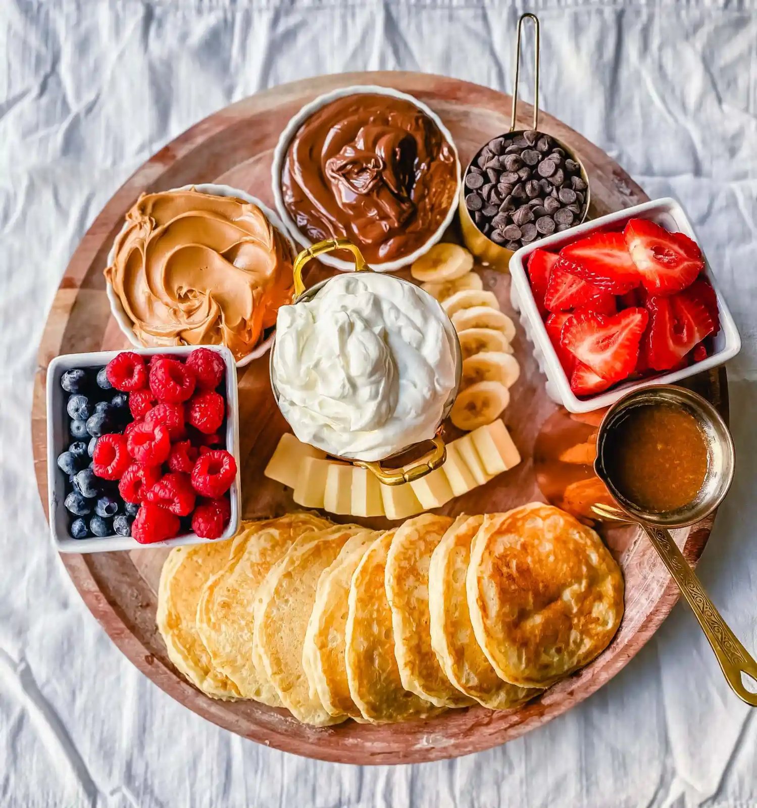 Pancake Charcuterie Board