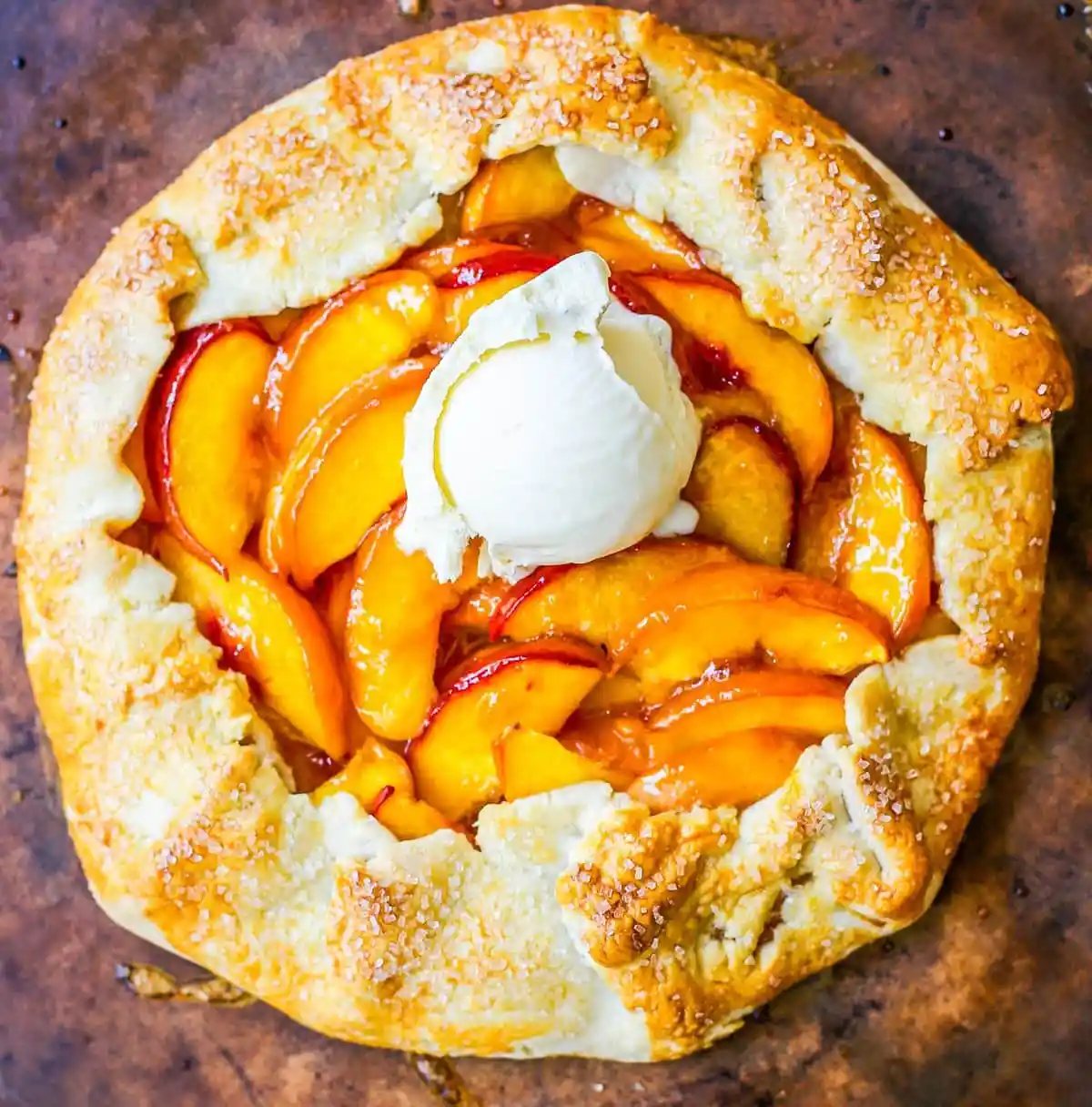 Peach Galette