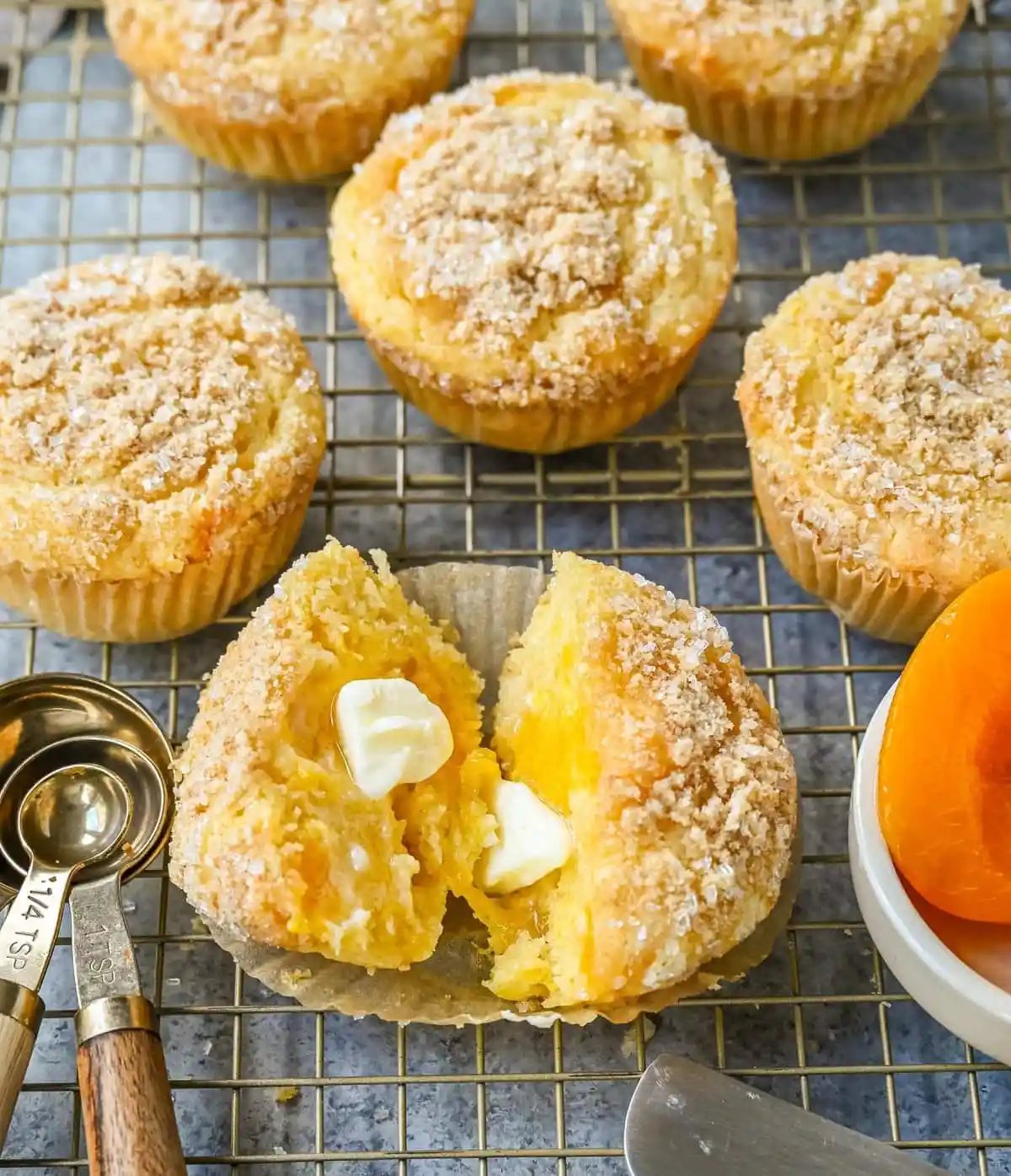 Peach Muffins