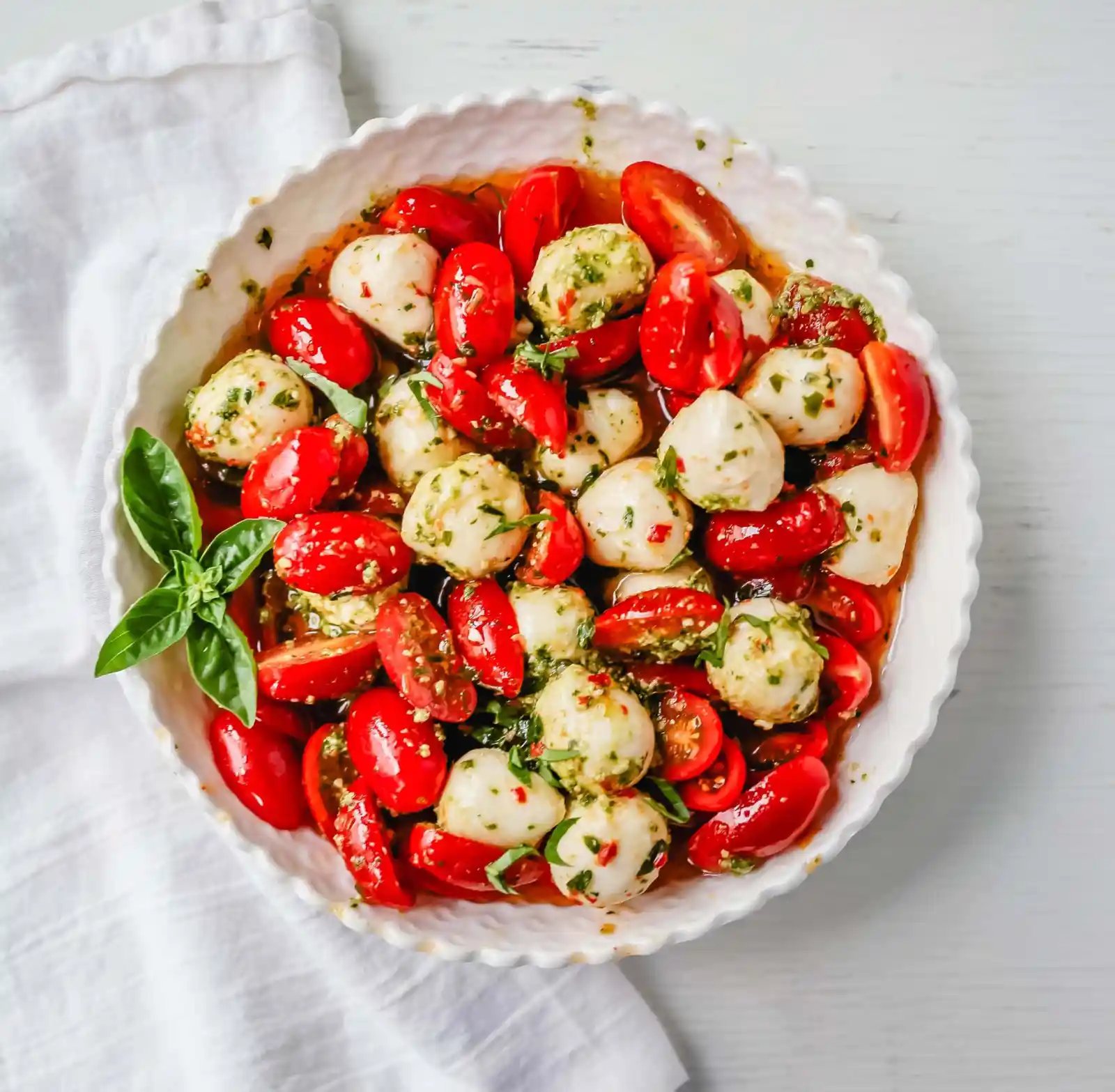 Pesto Caprese Salad