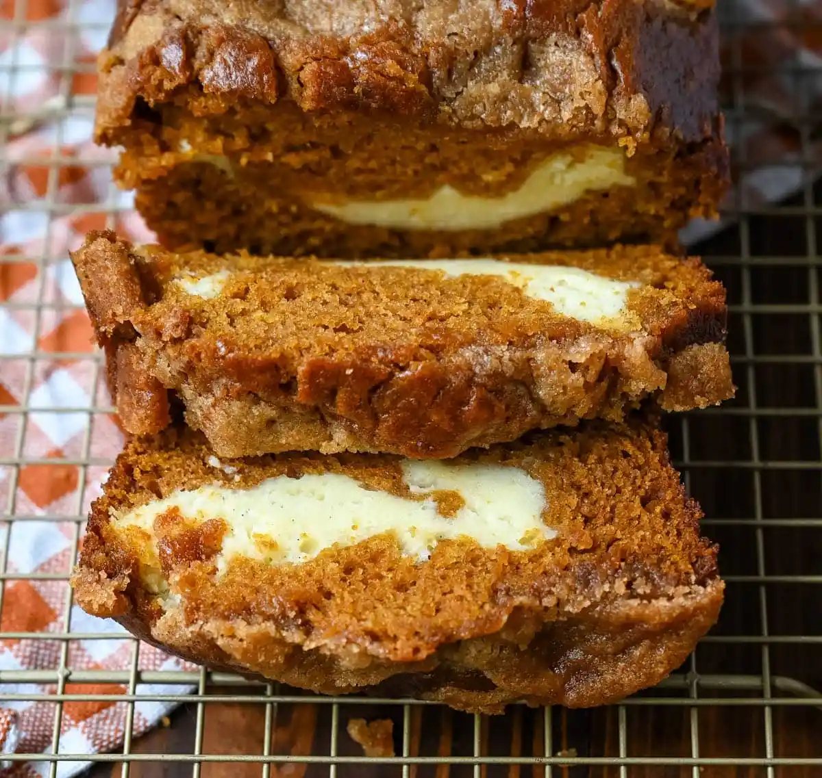 Pumpkin Cream Cheese Bread