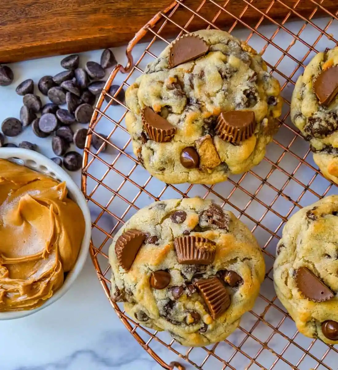 Reese’s Chocolate Peanut Butter Cup Cookies