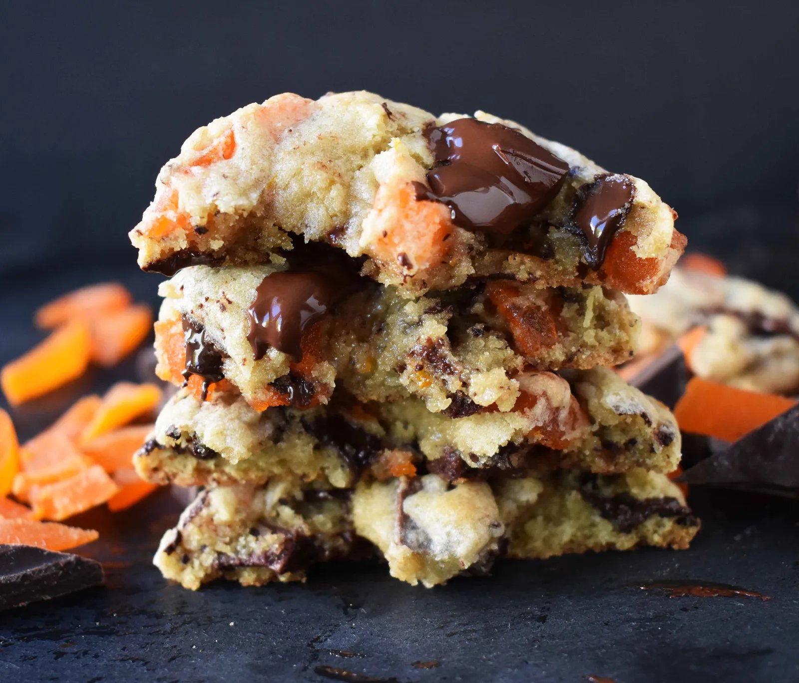 RubySnap Vivianna Dark Chocolate Mango Cookies