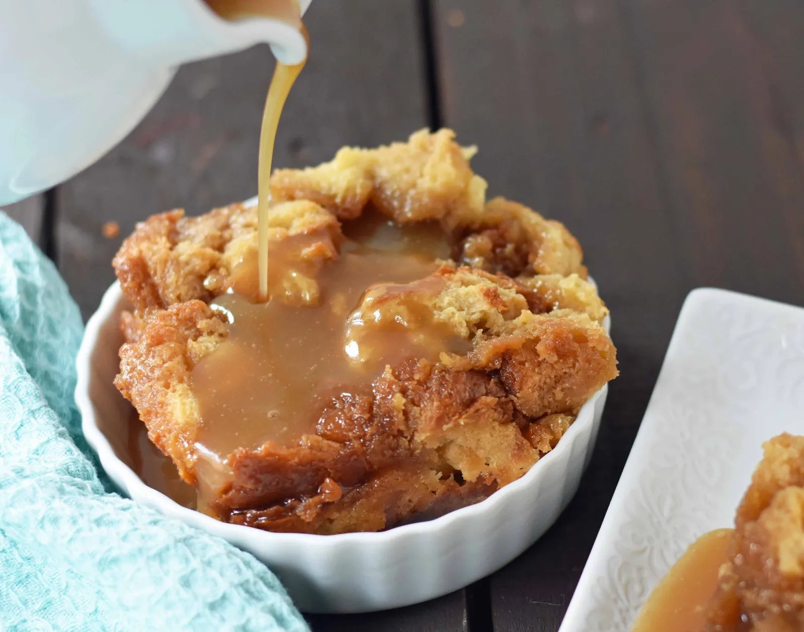 Salted Caramel Bread Pudding