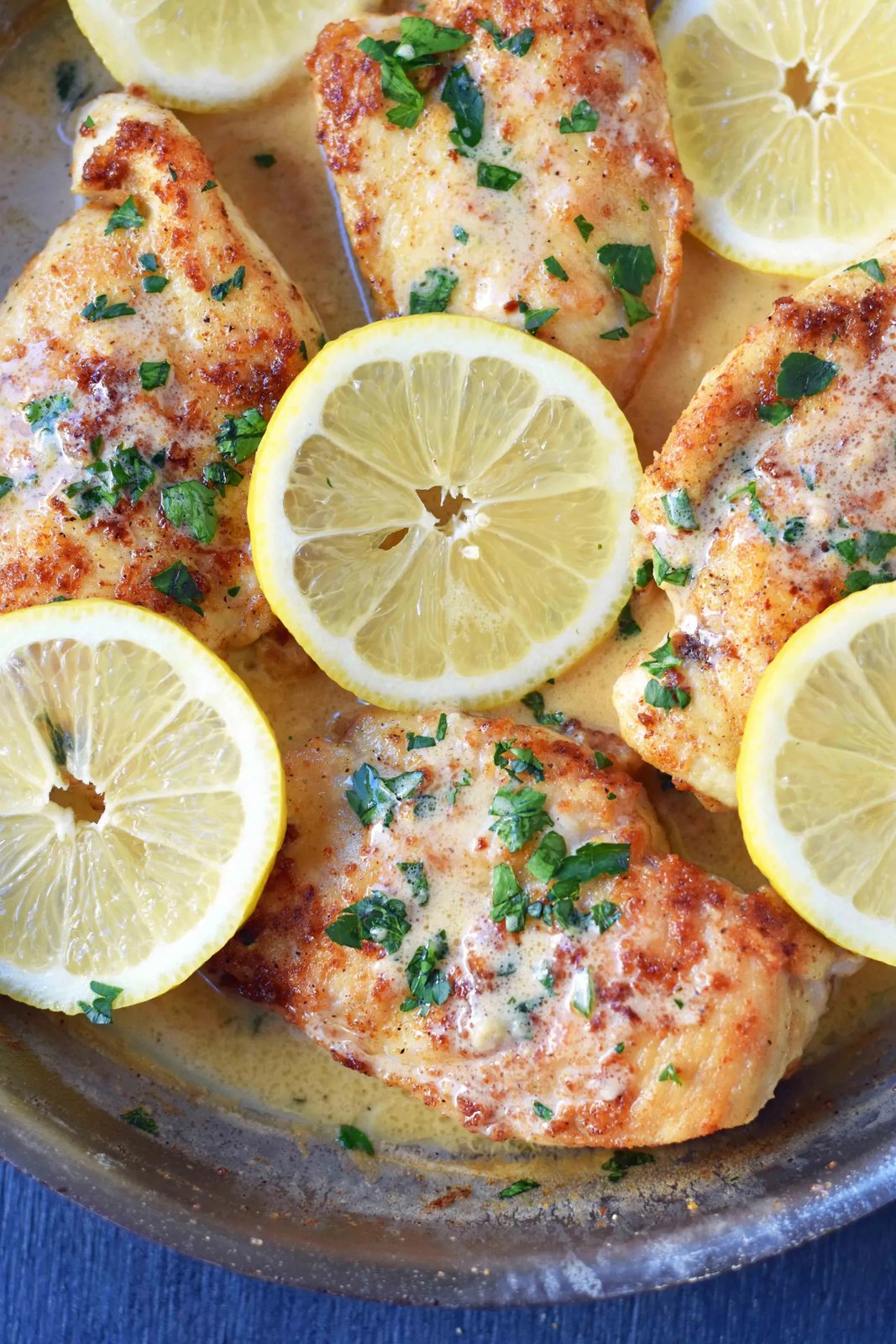 Skillet Lemon Butter Chicken
