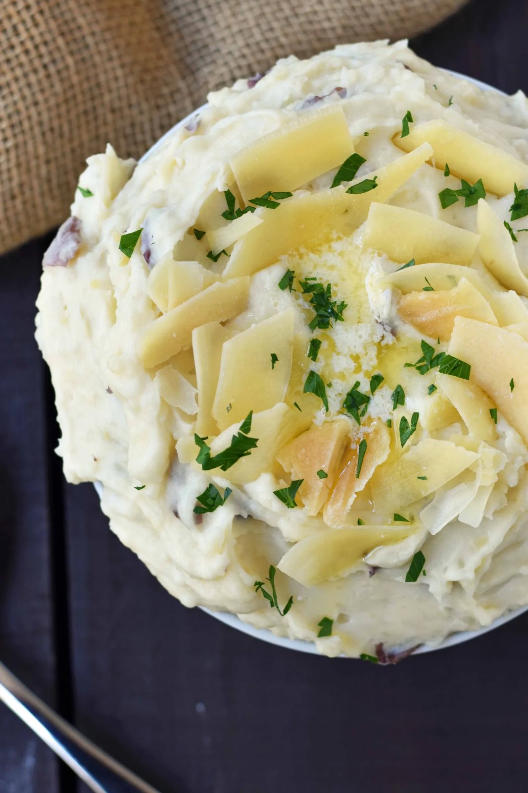 Creamy Parmesan Mashed Potatoes
