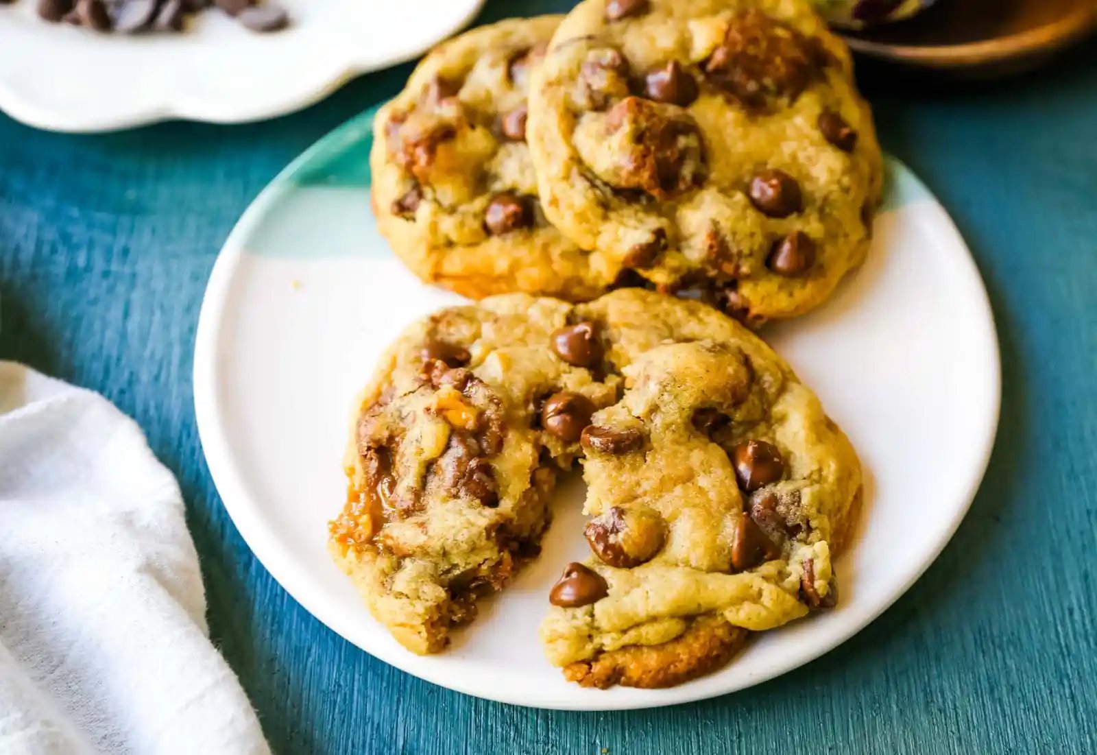 Snickers Chocolate Chip Cookies