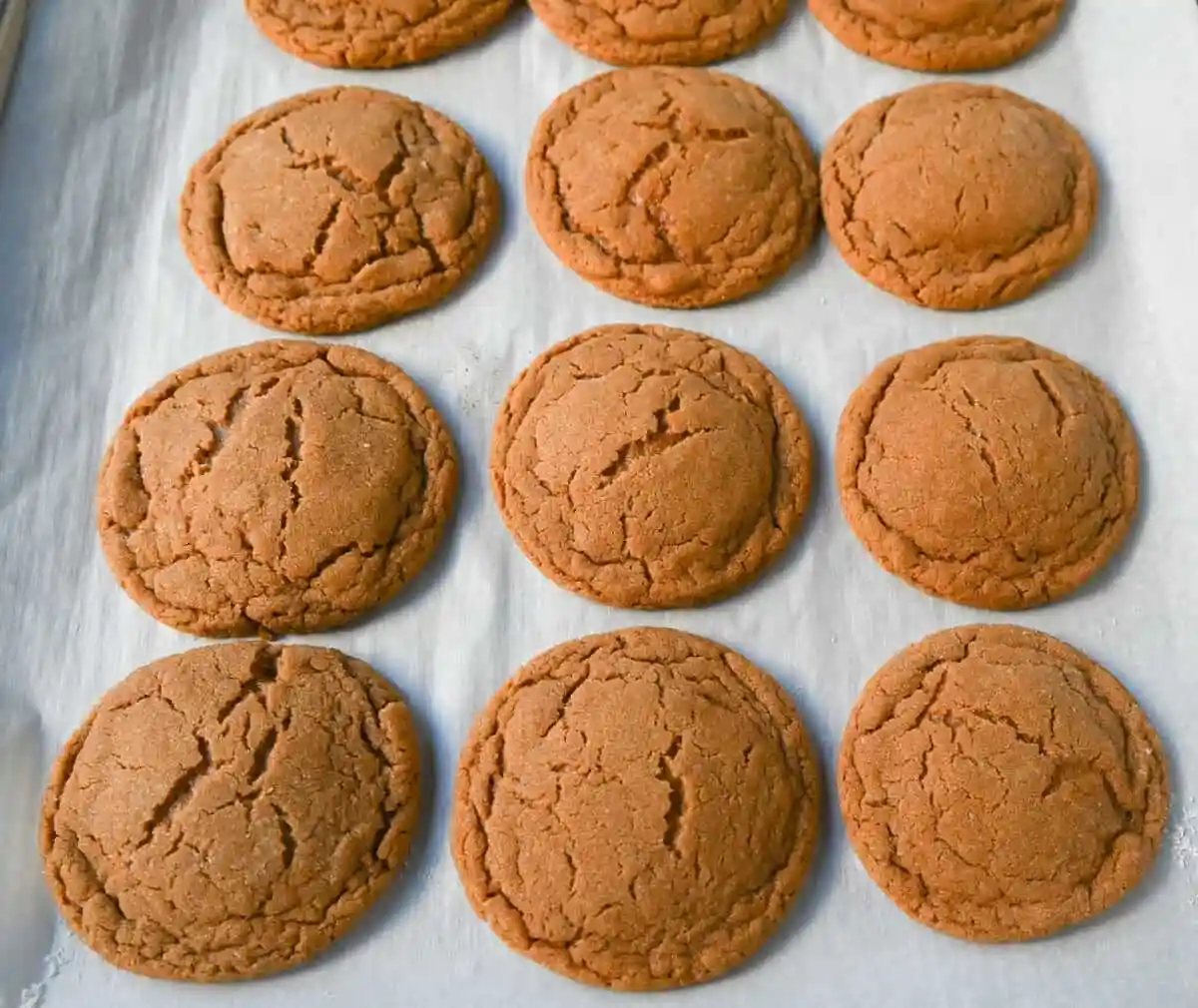 Soft Gingerbread Cookies with Cream Cheese Frosting. These Frosted Molasses Ginger Cookies are the perfect Christmas Cookie. Soft in the center with the perfect crisp edges. The sweet cream cheese frosting pairs perfectly with the spiced gingerbread cookie. This is a quintessential Christmas cookie recipe that gets rave reviews!