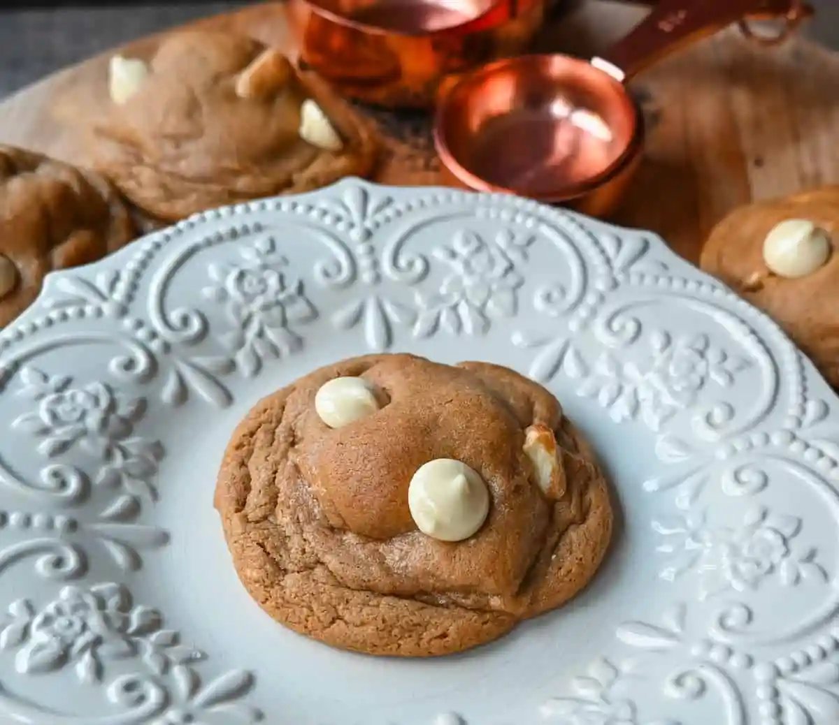 Spice White Chocolate Cookies