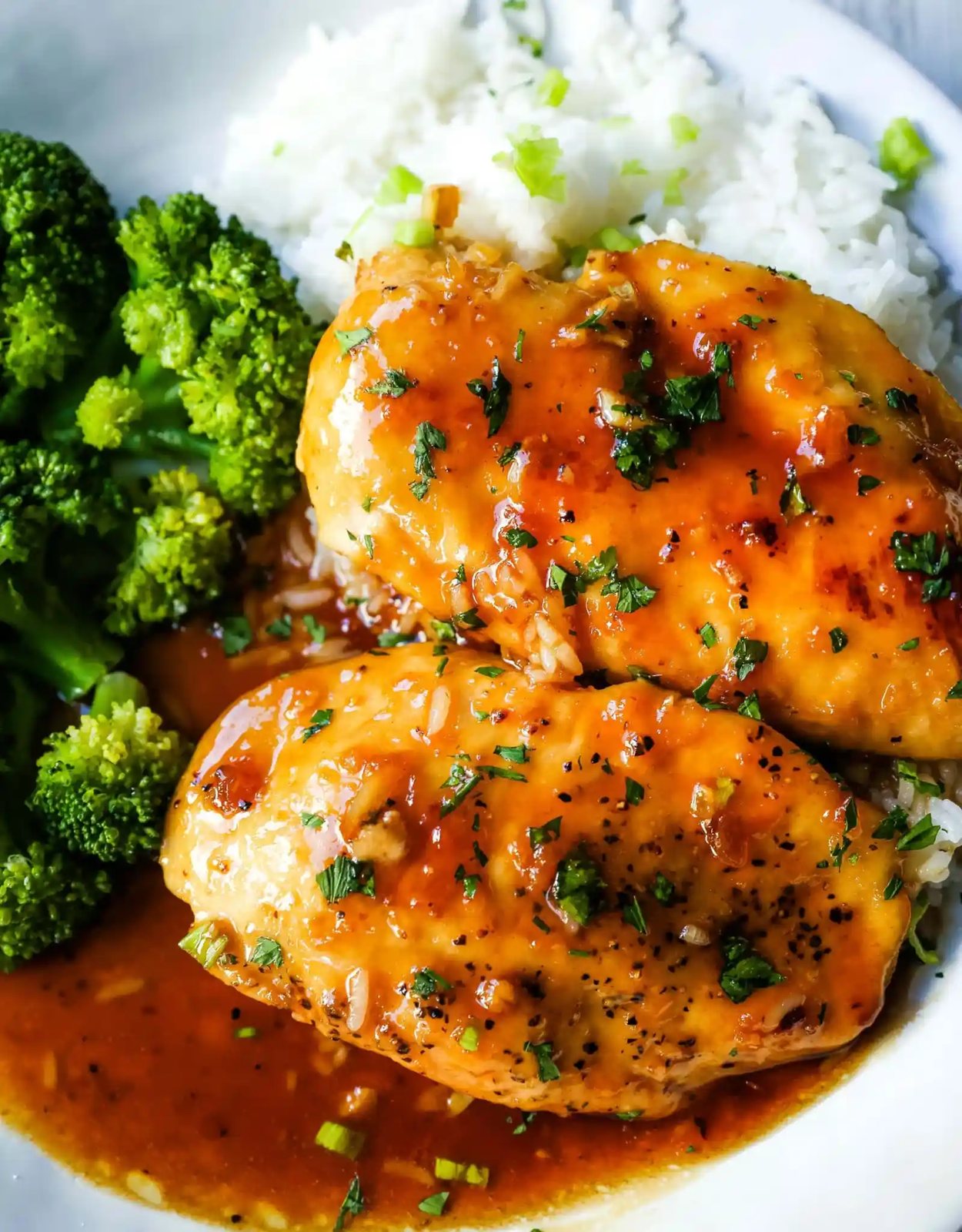 Sticky Honey Garlic Chicken