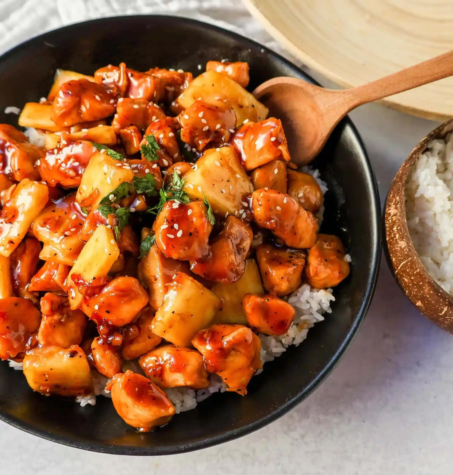 Sticky Pineapple Chicken