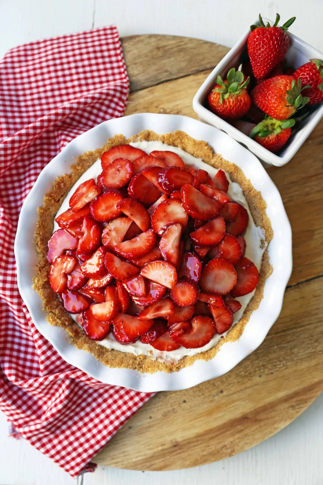 Strawberry Cream Cheese Pie