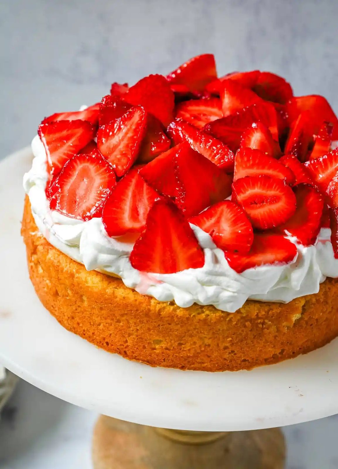 Strawberry Shortcake Cake