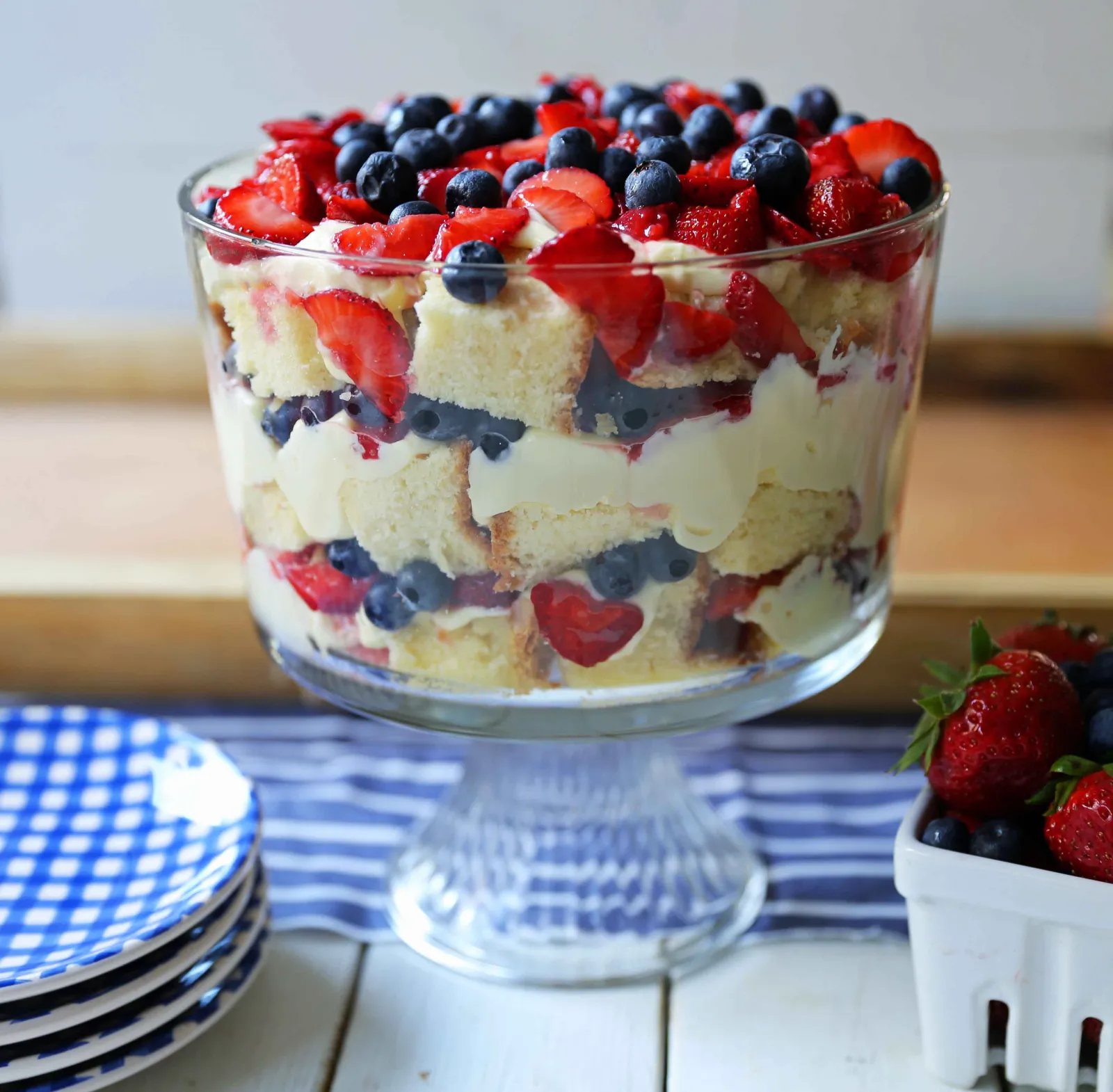Summer Berry Trifle