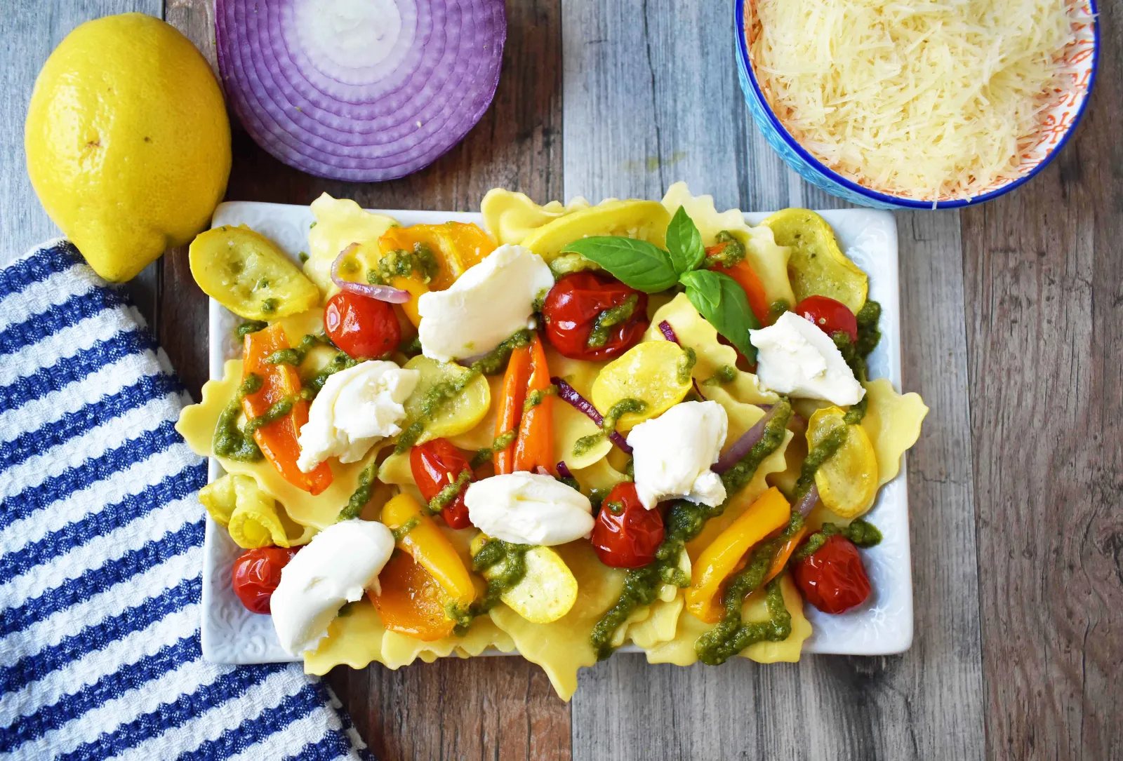 Summer Roasted Vegetable Ravioli