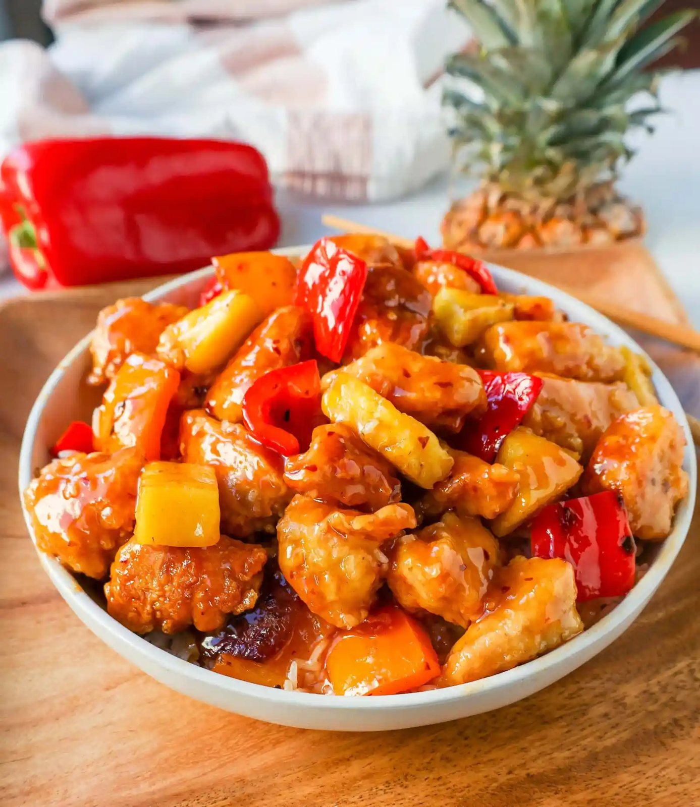 Sweet and Sour Chicken (Better than Takout)