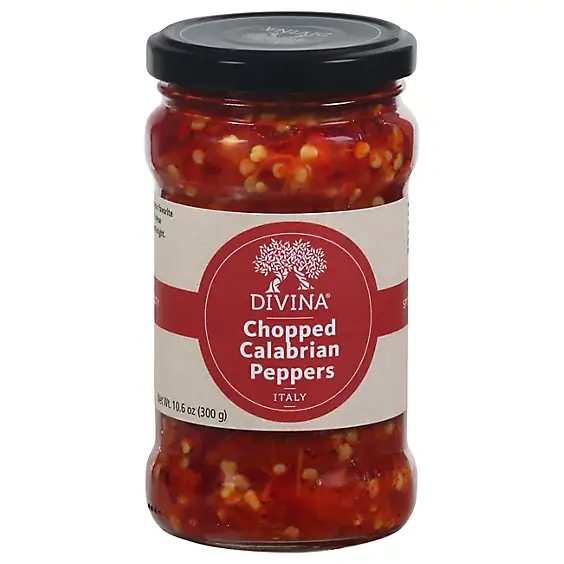 Calabrian chili peppers carrots with Divina peppers