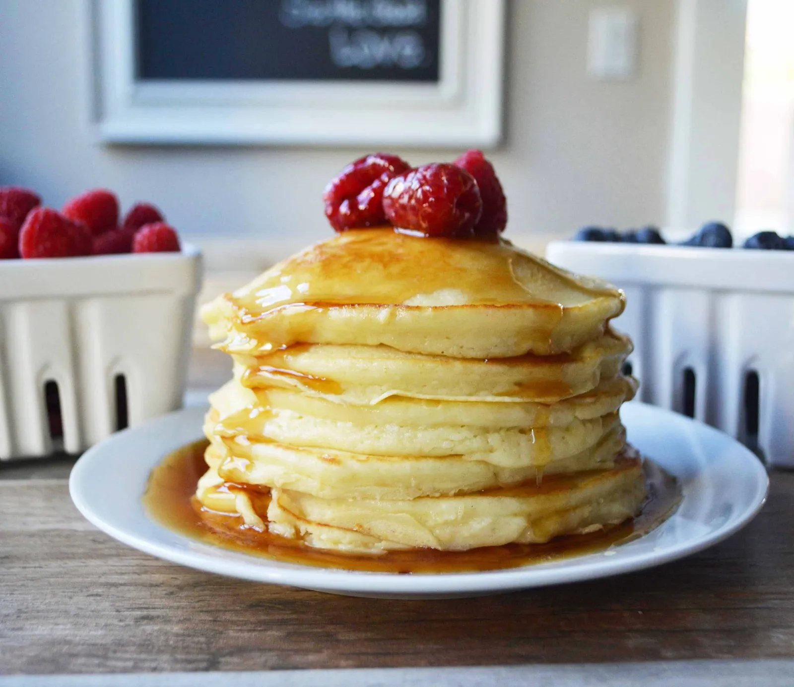 Sweet Cream Ricotta Pancakes