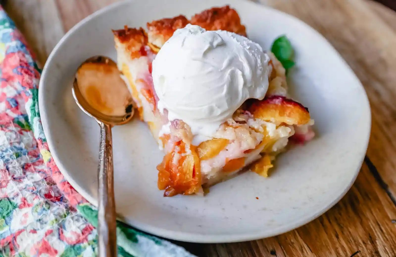 Texas Style Peach Cobbler