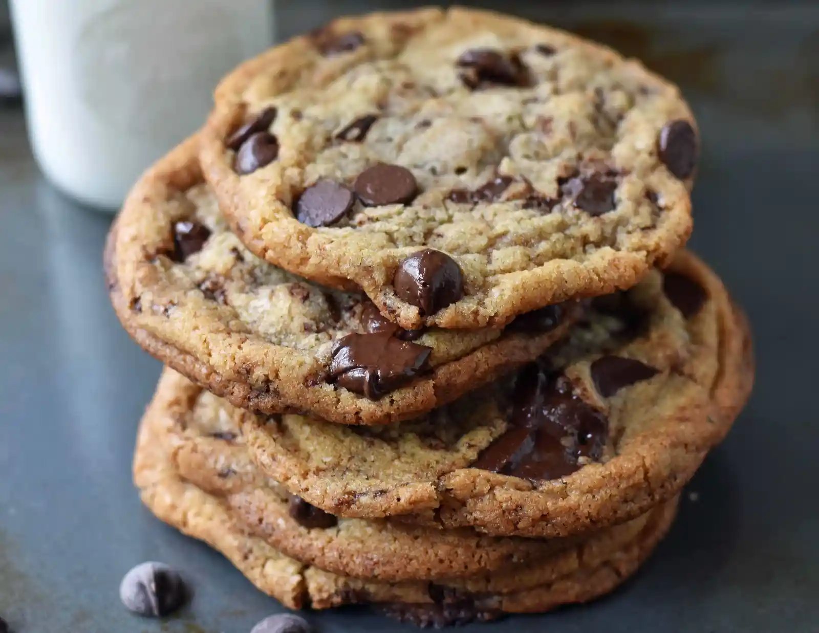 Thin and Crispy Chocolate Chip Cookies