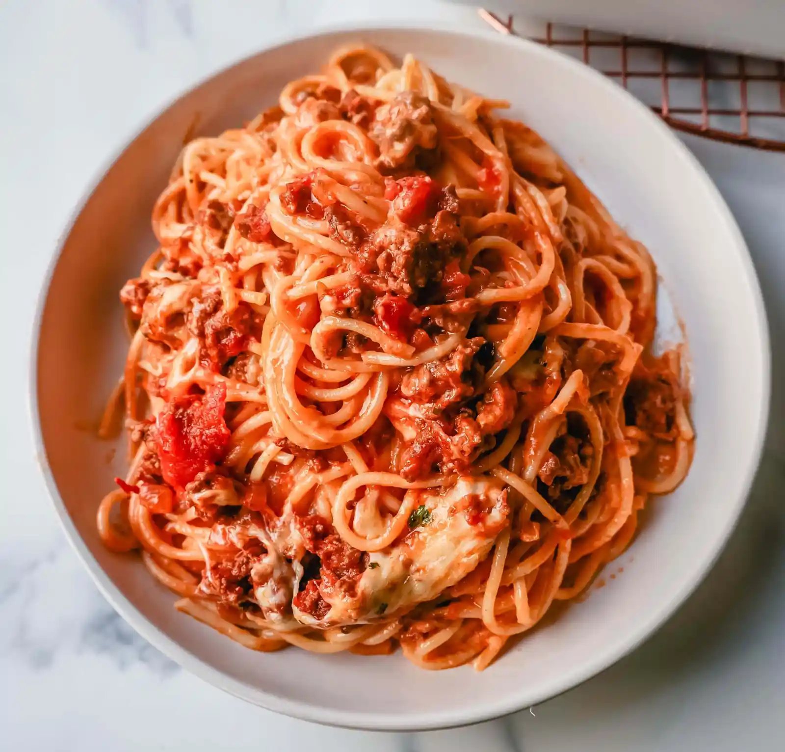 TikTok Million Dollar Baked Spaghetti