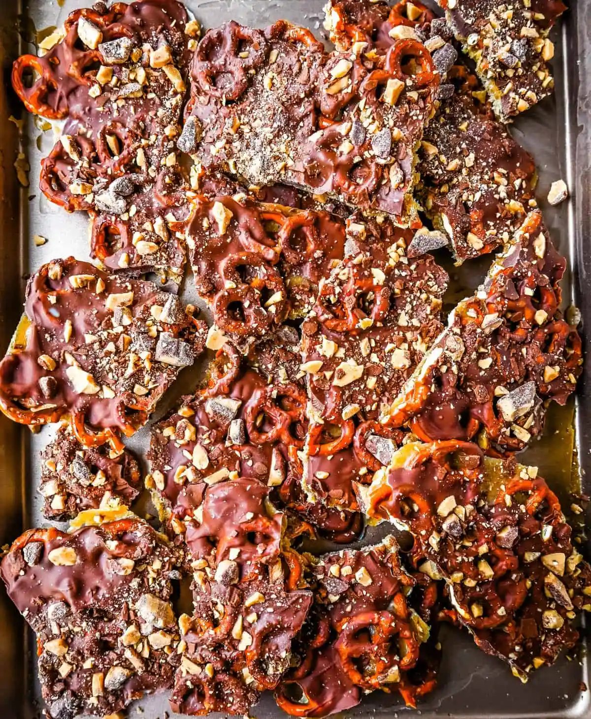 Toffee Pretzel Christmas Crack